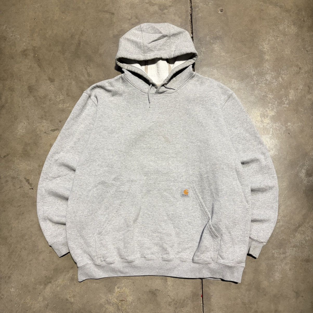 Carhartt Vintage Carhartt Hoodie Sweatshirt Workwear Pullover Heavy Size US XL / EU 56 / 4 - 1 Thumbnail