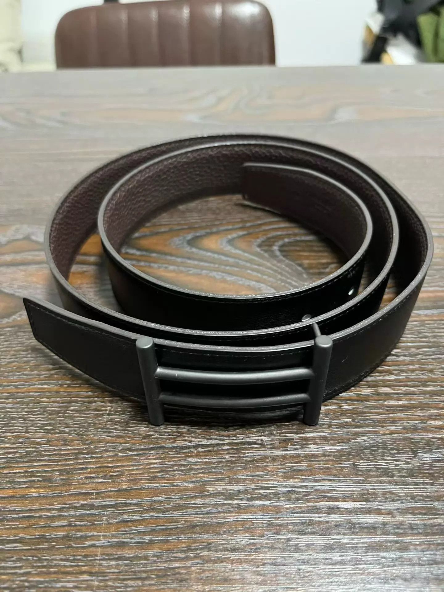 Hermes HERMES Togo Matte Belt Buckle Worn Once Org Box Size ONE SIZE - 1 Thumbnail