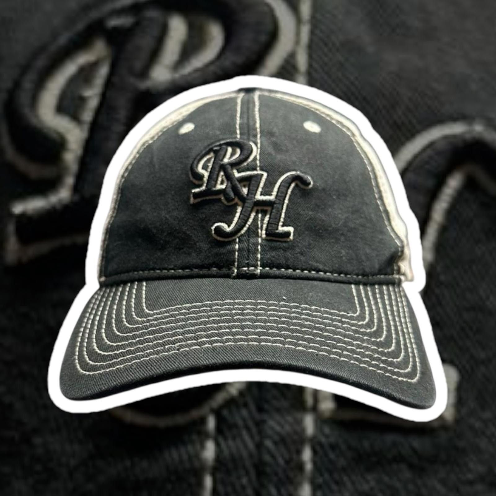 New Era New Era Black & Cream Cap with RH Logo Size ONE SIZE - 1 Thumbnail