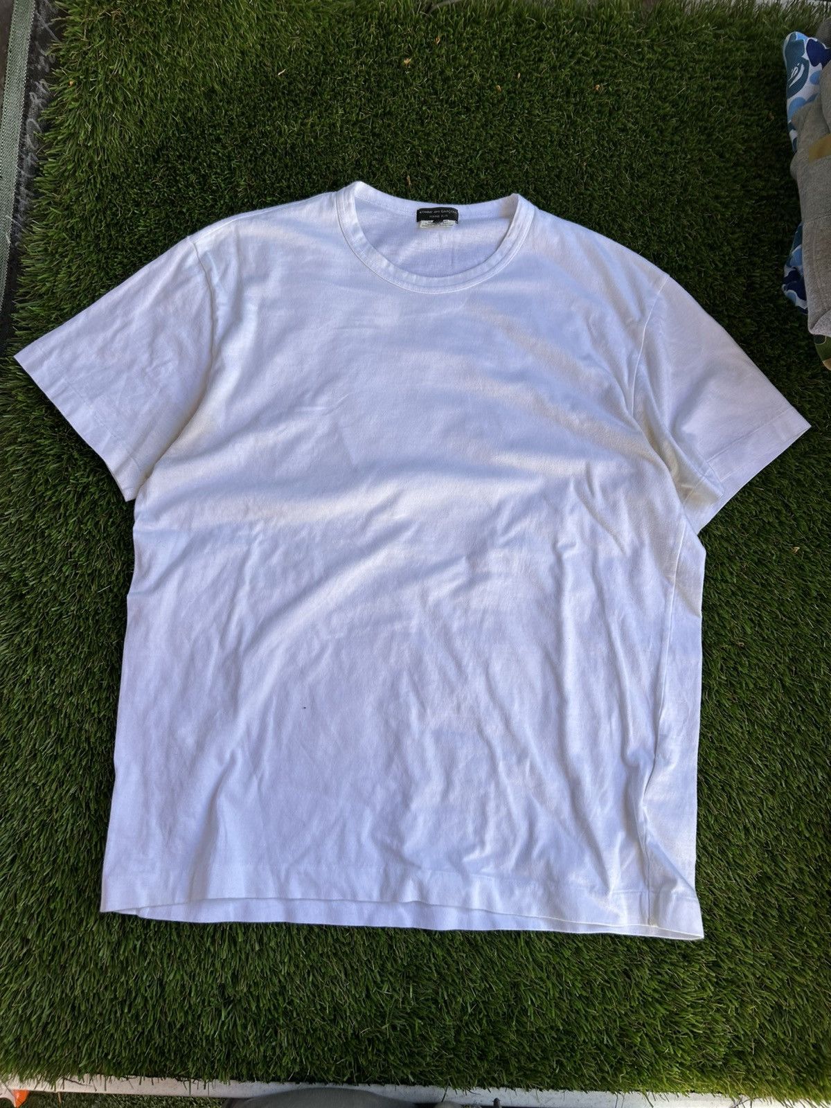 Comme des Garcons Homme Plus Comme Des Garcons Homme Plus Flower Hand Botanical Tee Size US XL / EU 56 / 4 - 2 Thumbnail