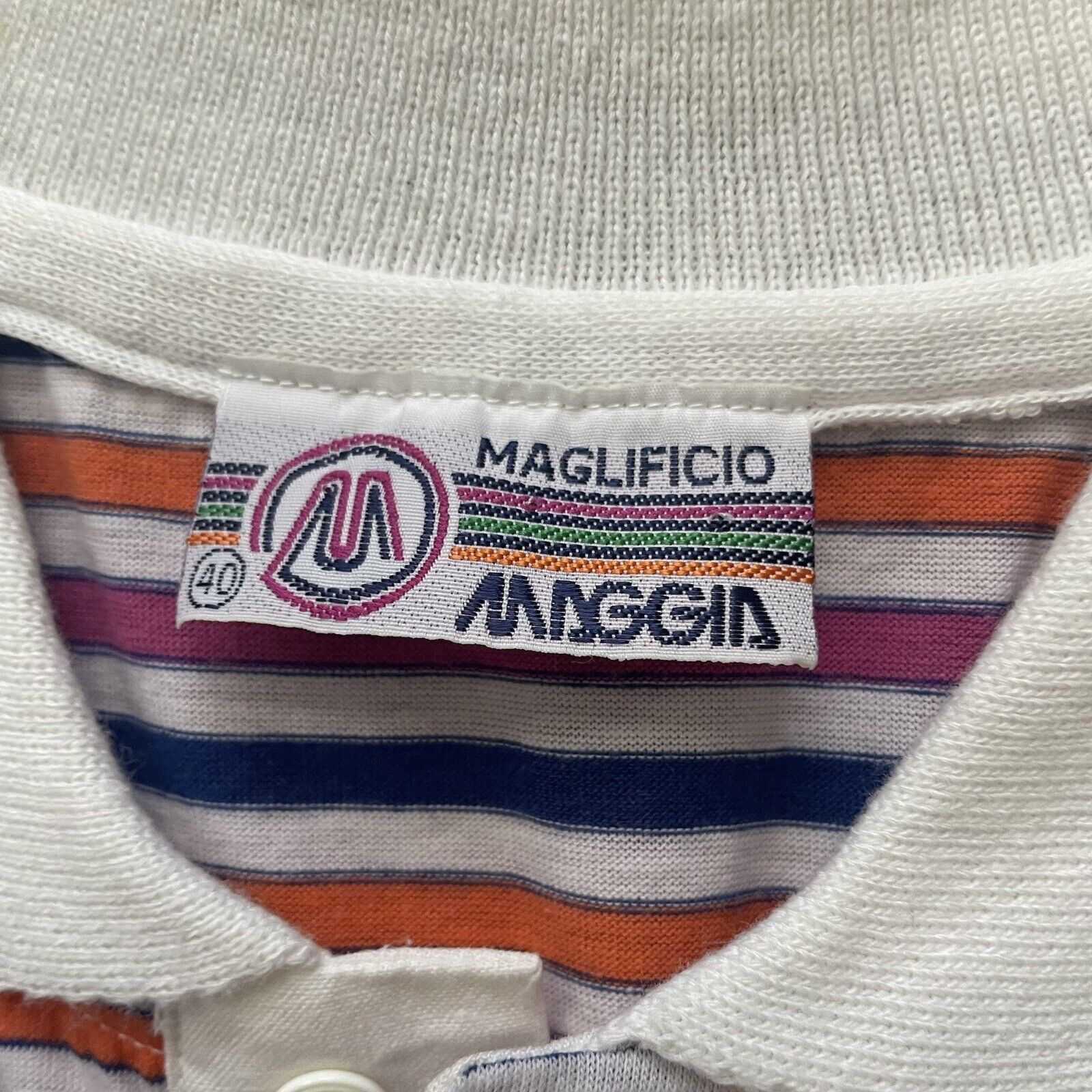 Vintage Vintage Maglificio Polo Shirt Maggia Vitas Gerulaitis Size US M / EU 48-50 / 2 - 4 Thumbnail