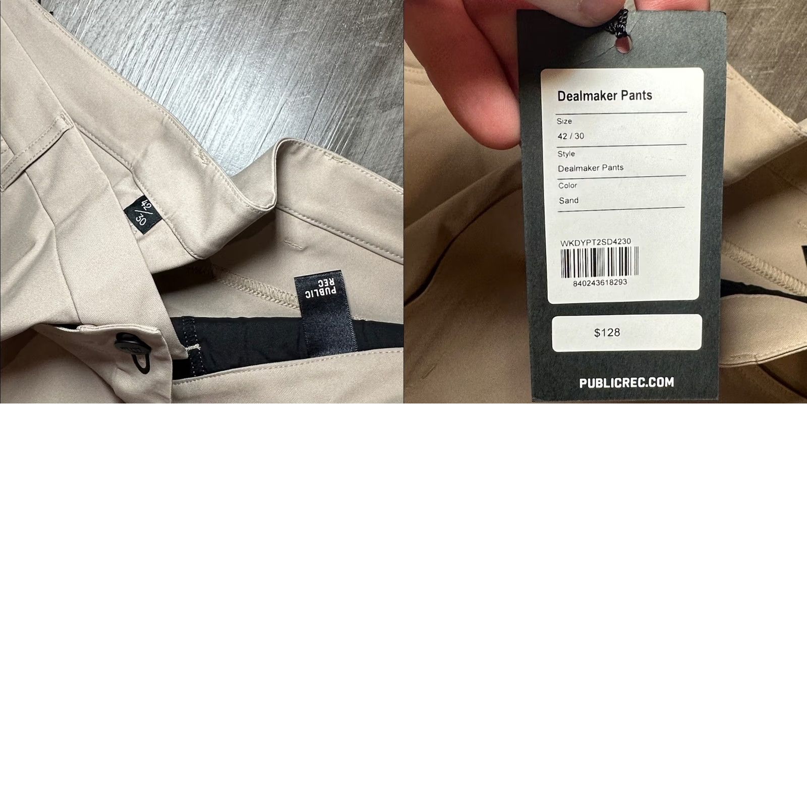 Vintage Public Rec Sand Dealmaker Performance Pants Shirt? Size US 42 / EU 58 - 8 Thumbnail