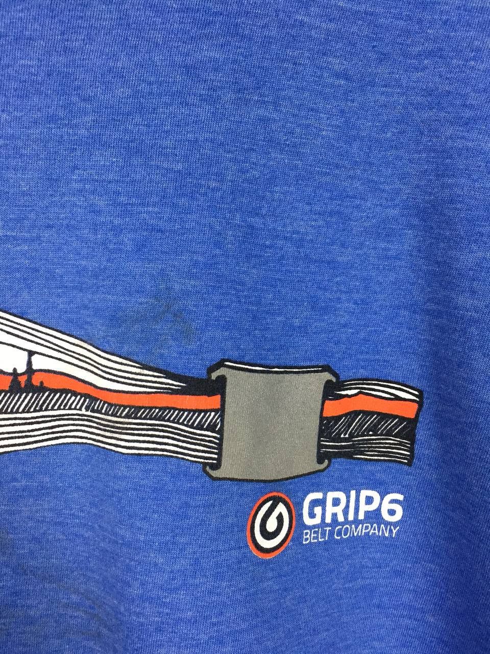 American Apparel × Vintage GRIP6 Belt Company Built For Adventure Tee Size M Size US M / EU 48-50 / 2 - 4 Thumbnail