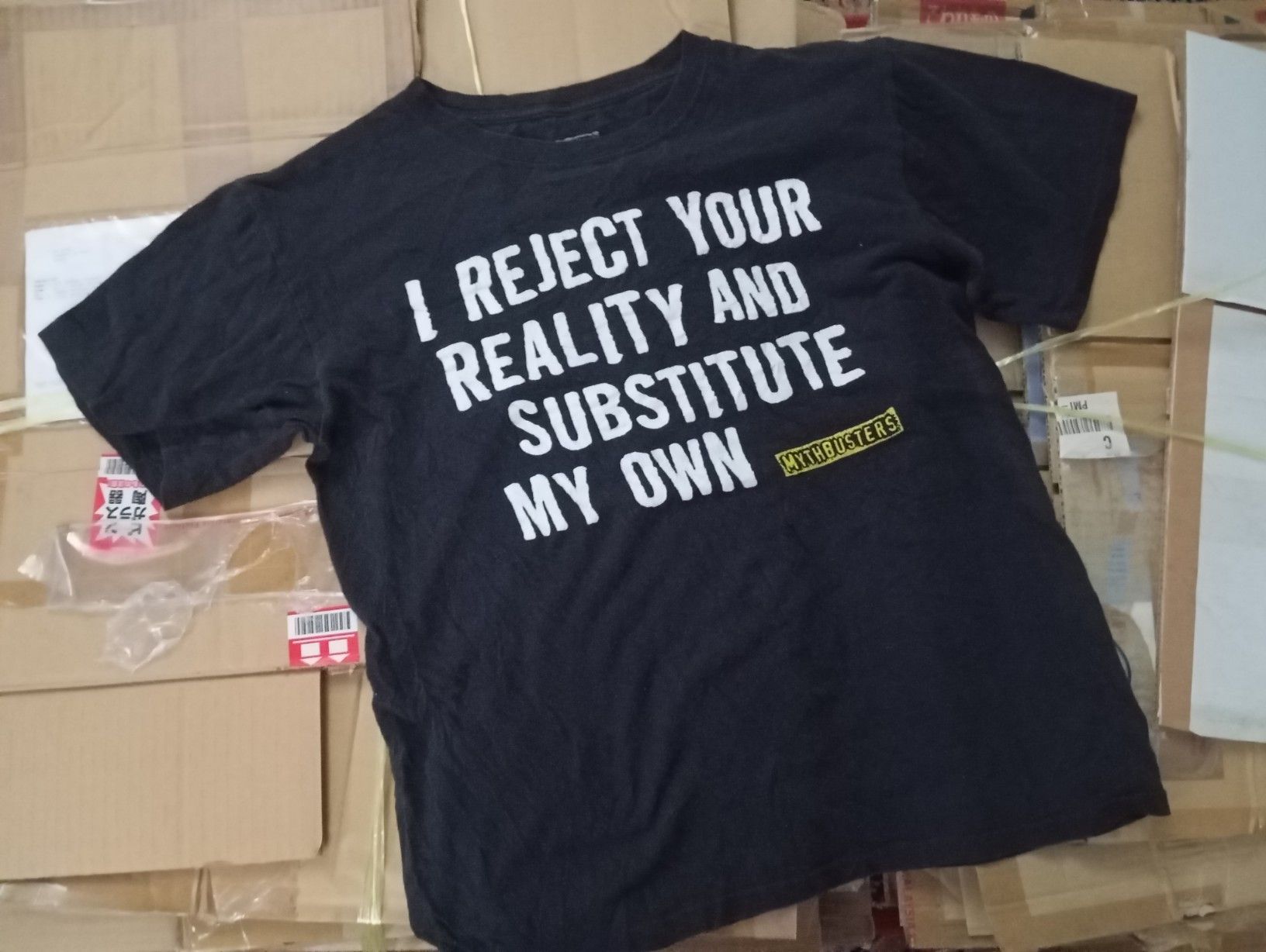 Other Mythbusters 💥 Tshirt TV Series Science ☢️ 👽 Size US M / EU 48-50 / 2 - 2 Thumbnail