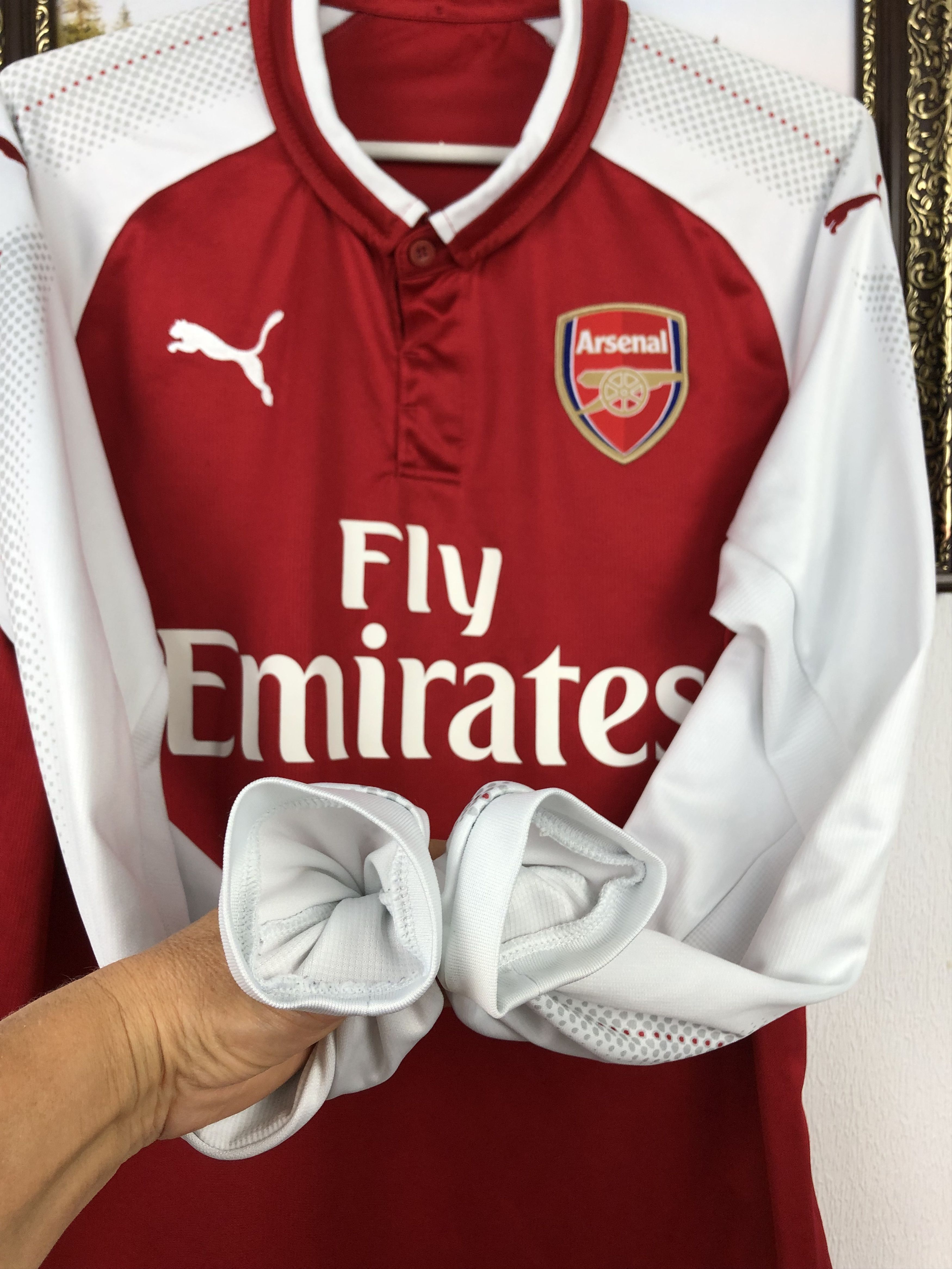 Other Arsenal football shirt Soccer Long Sleeve Jersey Tee Hype Size US M / EU 48-50 / 2 - 7 Thumbnail