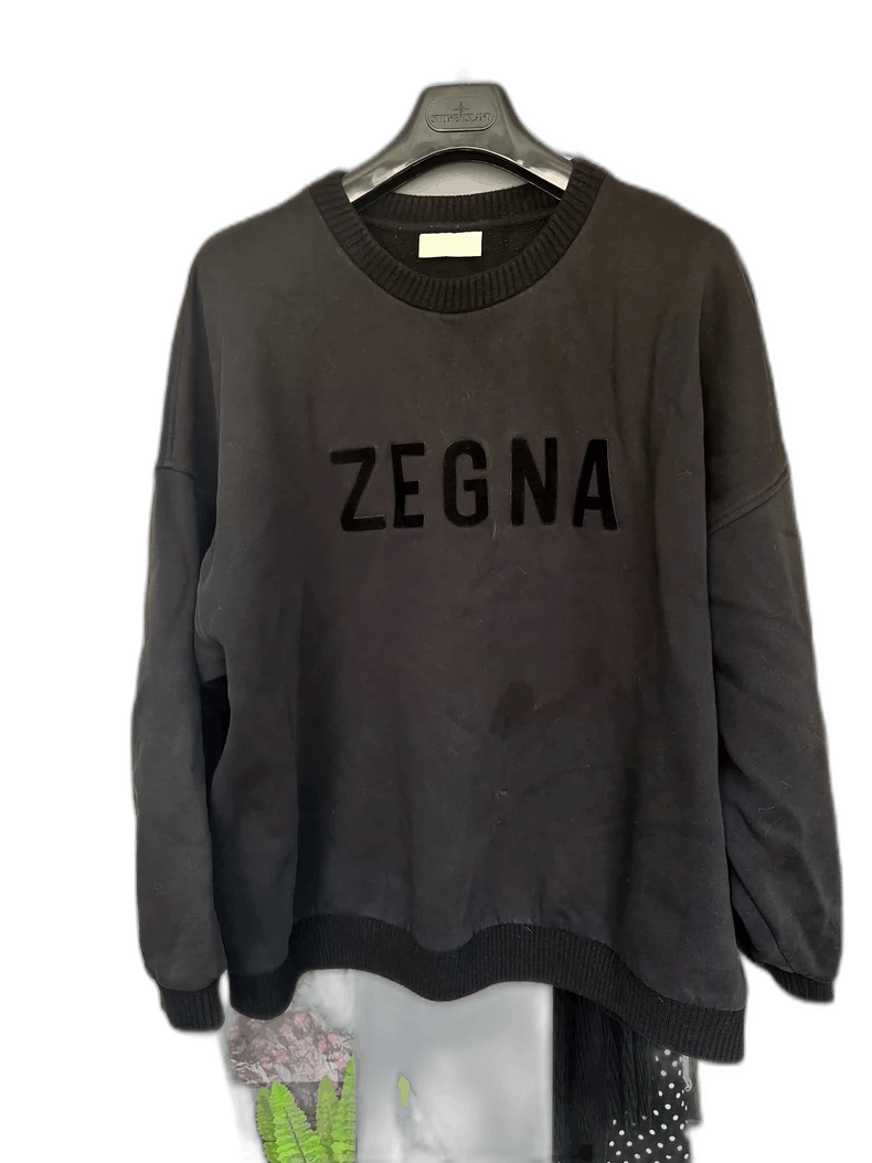 Ermenegildo Zegna FEAR OF GOD X ZEGNA OVERSIZED LOGO SWEAT