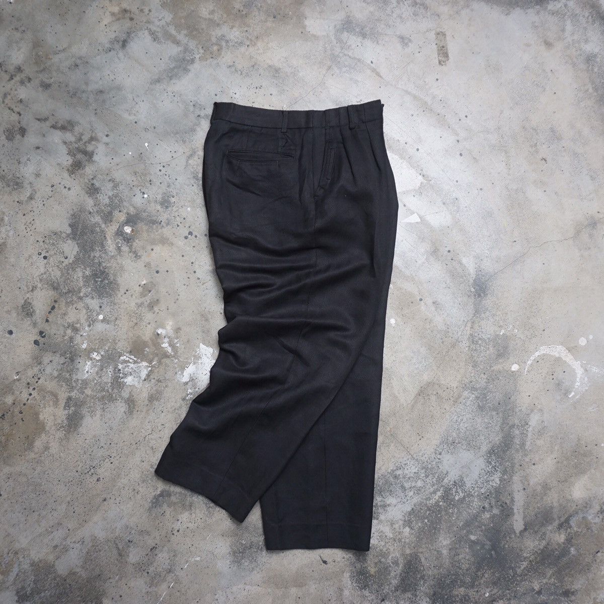 Issey Miyake × Japanese Brand × Tete Homme Vintage Tete Homme Katoh Kazutaka wide pant Size US 29 - 9 Thumbnail