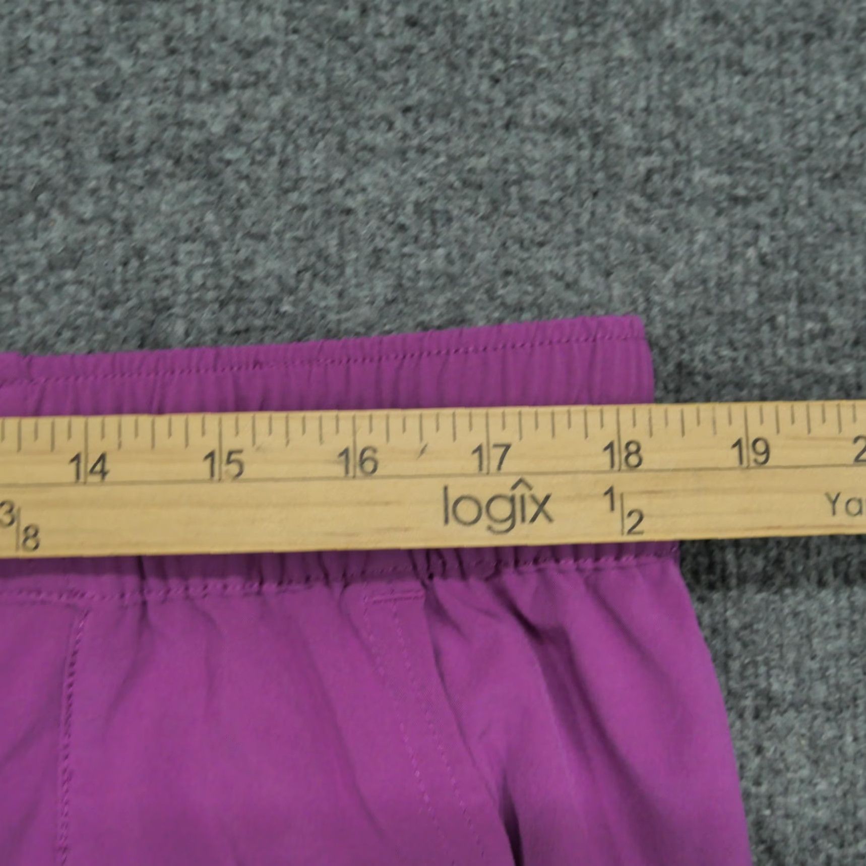CO Duluth Pants Womens XL Purple Jogger Straight Stretch Lightweight Casual Canvas Size 25" / US 0 / IT 36 - 6 Thumbnail