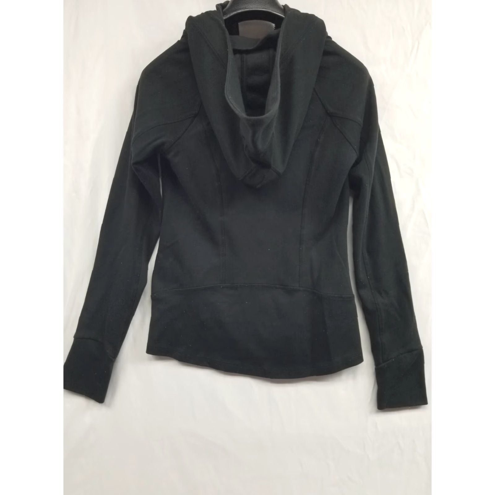 Vintage NIKIBIKI zip up hoodie black Sweatshirt Jacket Women Size Small Size S / US 4 / IT 40 - 2 Thumbnail