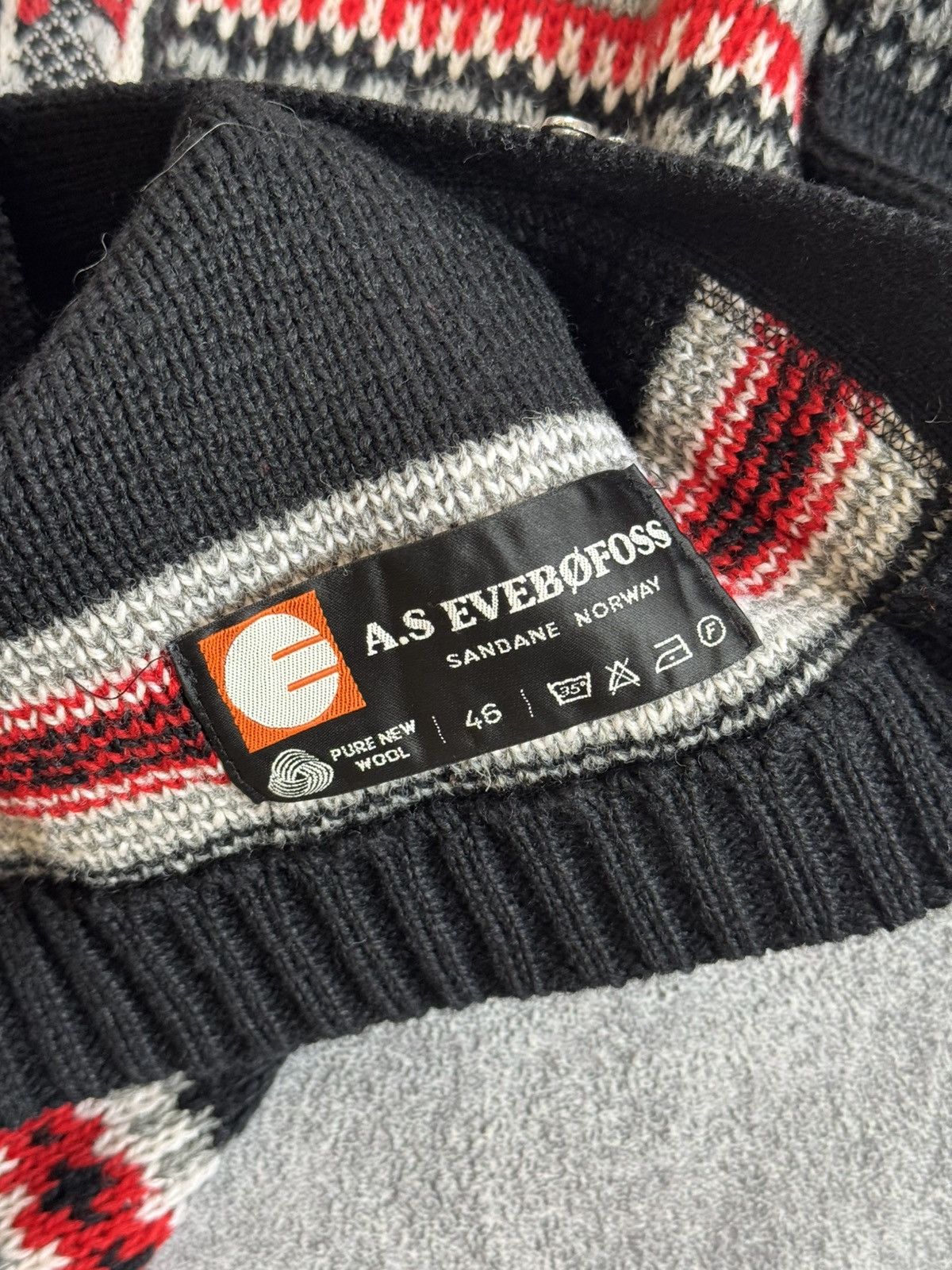 Dale Of Norway × Moods of Norway A.S Evebofoss button up Norway 🇳🇴 cardigan sweater knitwear Size US L / EU 52-54 / 3 - 8 Thumbnail