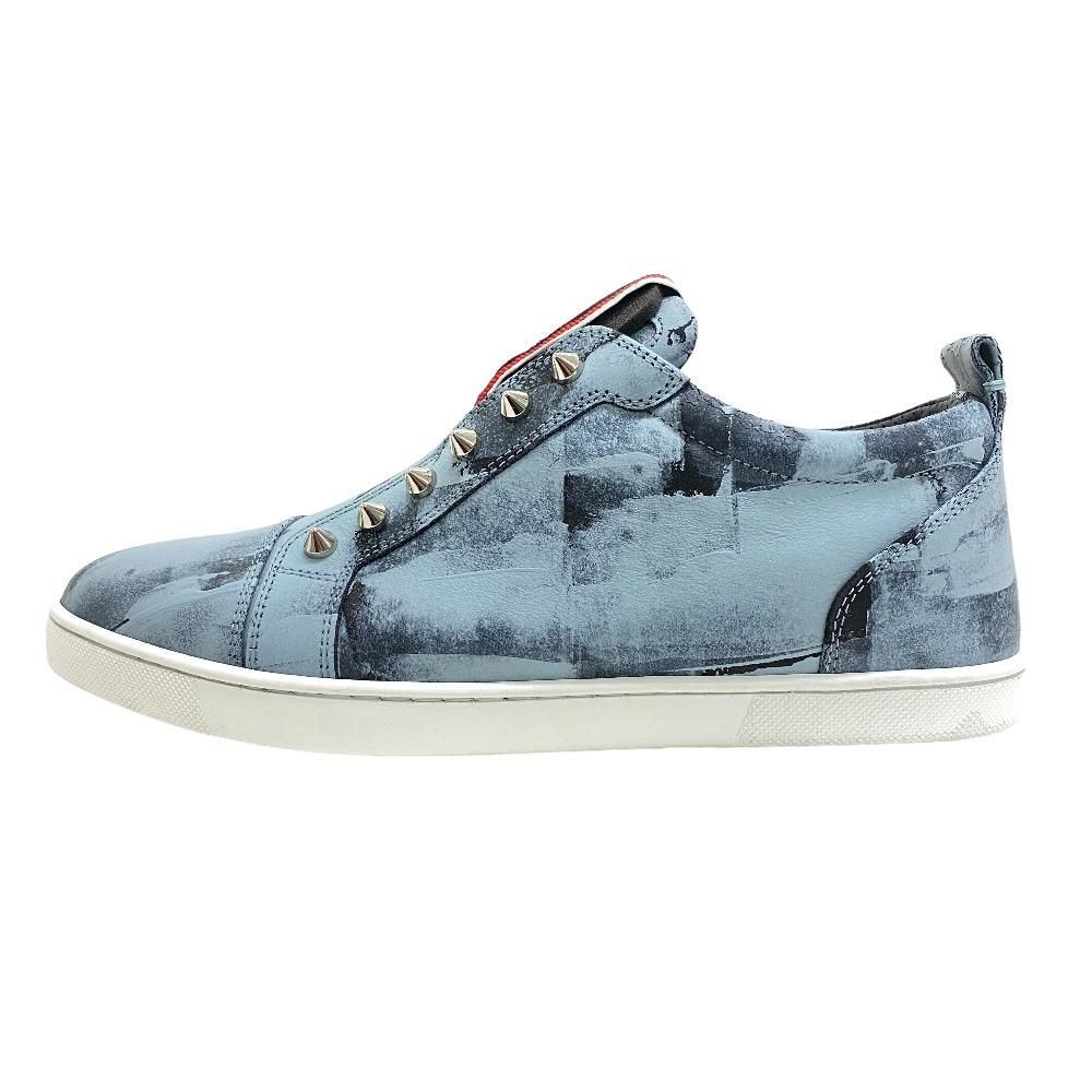 Christian Louboutin o1s1wg110125 Low-Top Sneakers in Multicolor Size US 8 / EU 41 - 2 Thumbnail