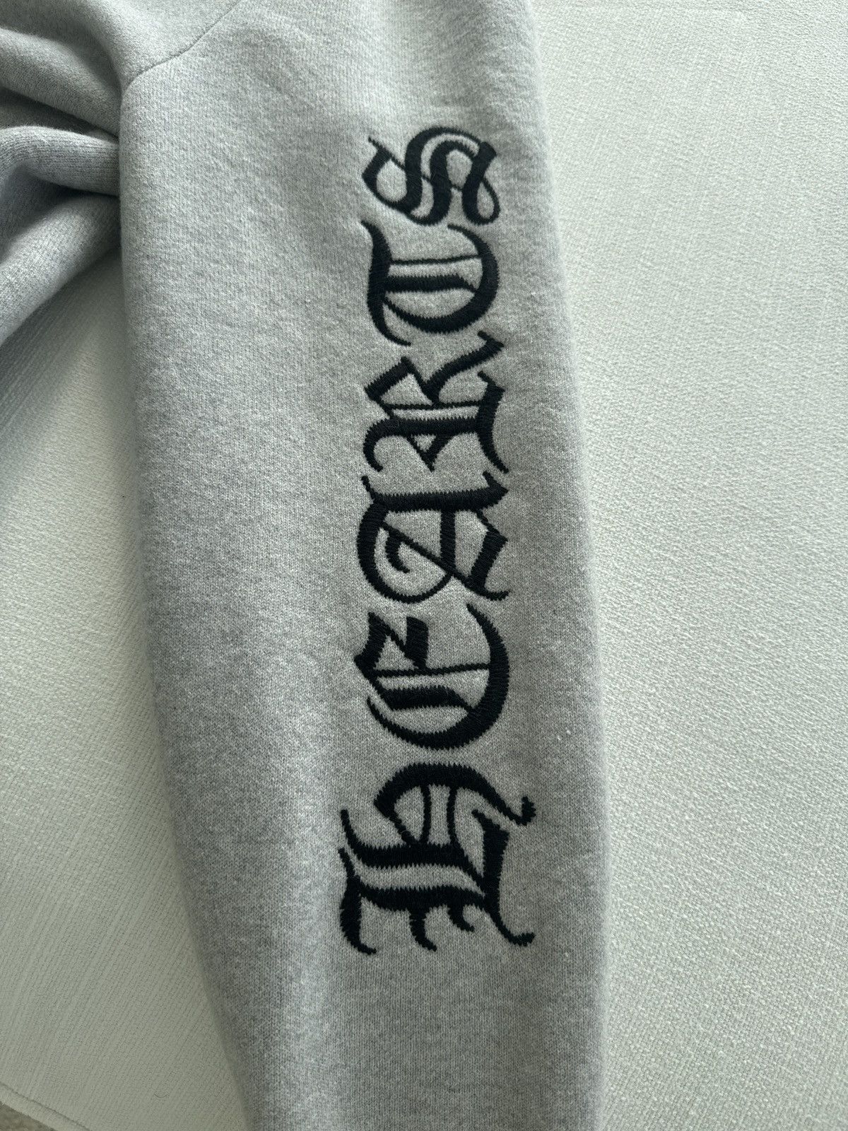 Chrome Hearts CHROME HEARTS GREY CASHMERE HOODIE Size US L / EU 52-54 / 3 - 7 Thumbnail