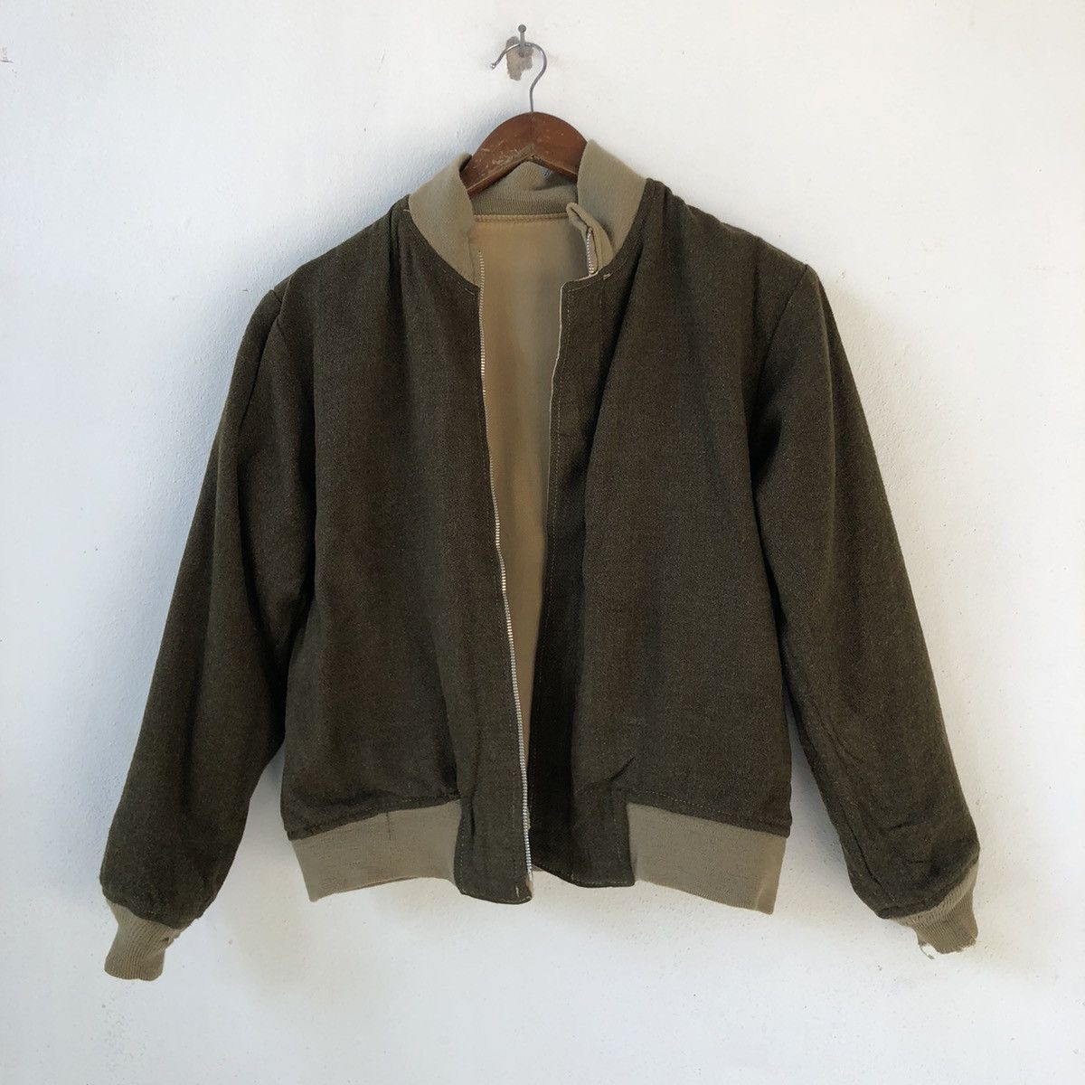 Alpha Industries × Vintage Alpha Industries Vintage Khakis Combat Jacket Size US S / EU 44-46 / 1 - 16 Thumbnail