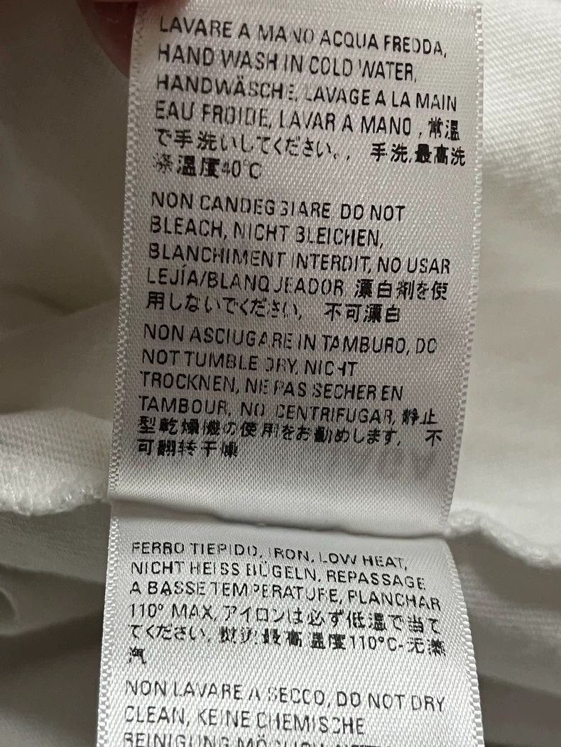 Balenciaga Balenciaga White portrait band short sleeve Size US XS / EU 42 / 0 - 7 Thumbnail