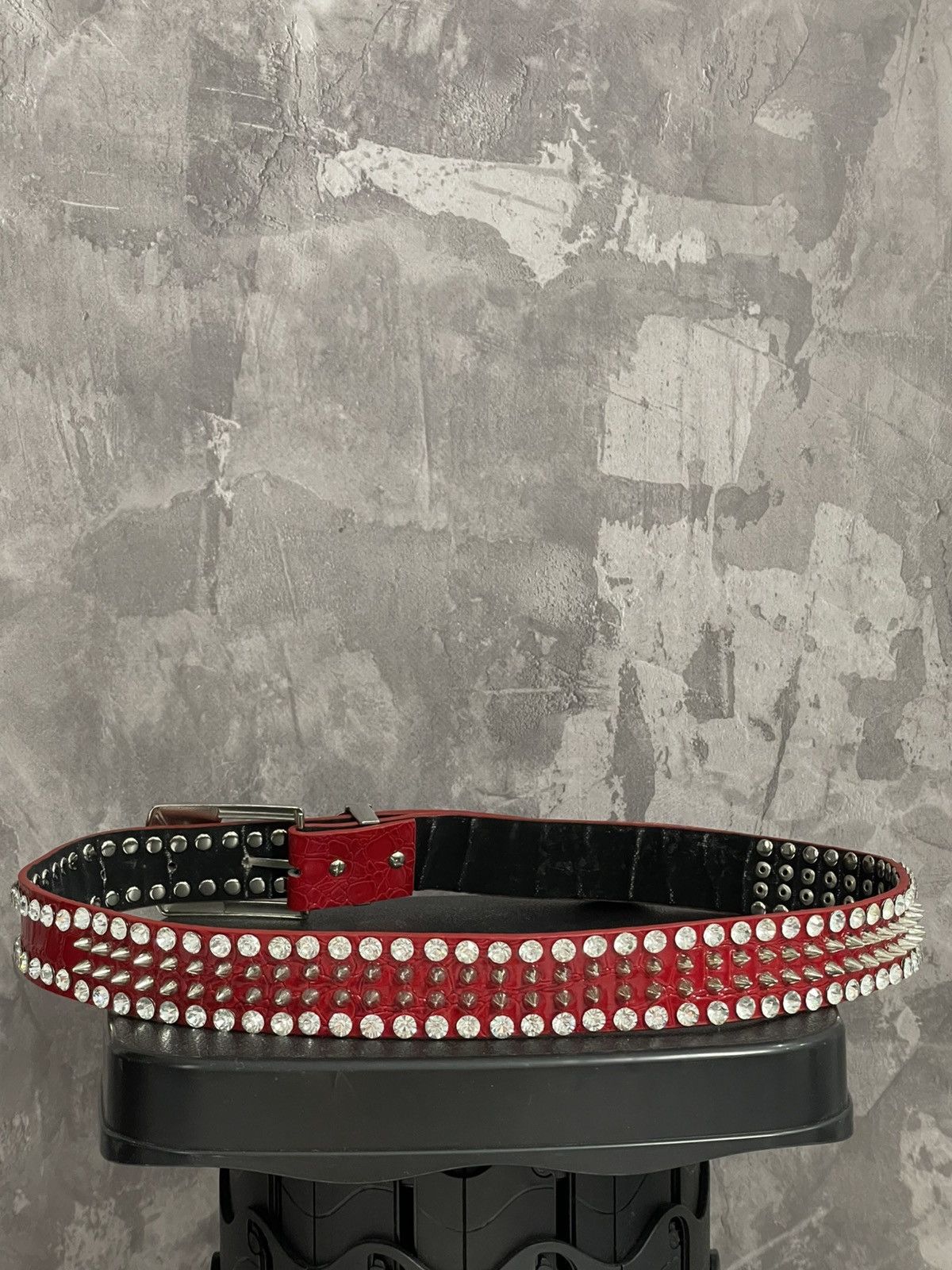 Hysteric Glamour Amazing Y2K Rhinestones BB Simon Style Belt Size ONE SIZE - 5 Thumbnail