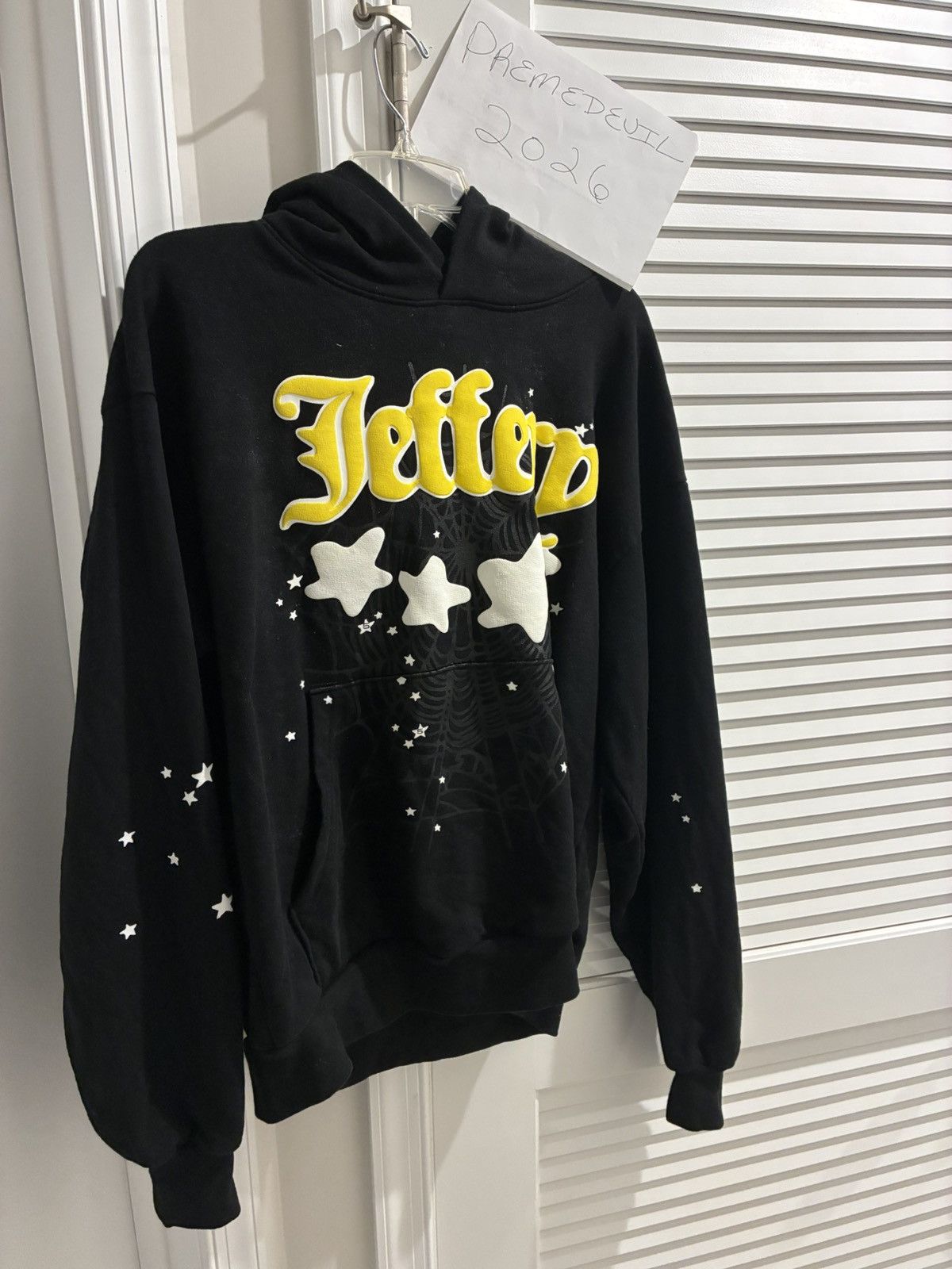 Sp5der Sp5der Jeffrey Hoodie Size Medium | Grailed