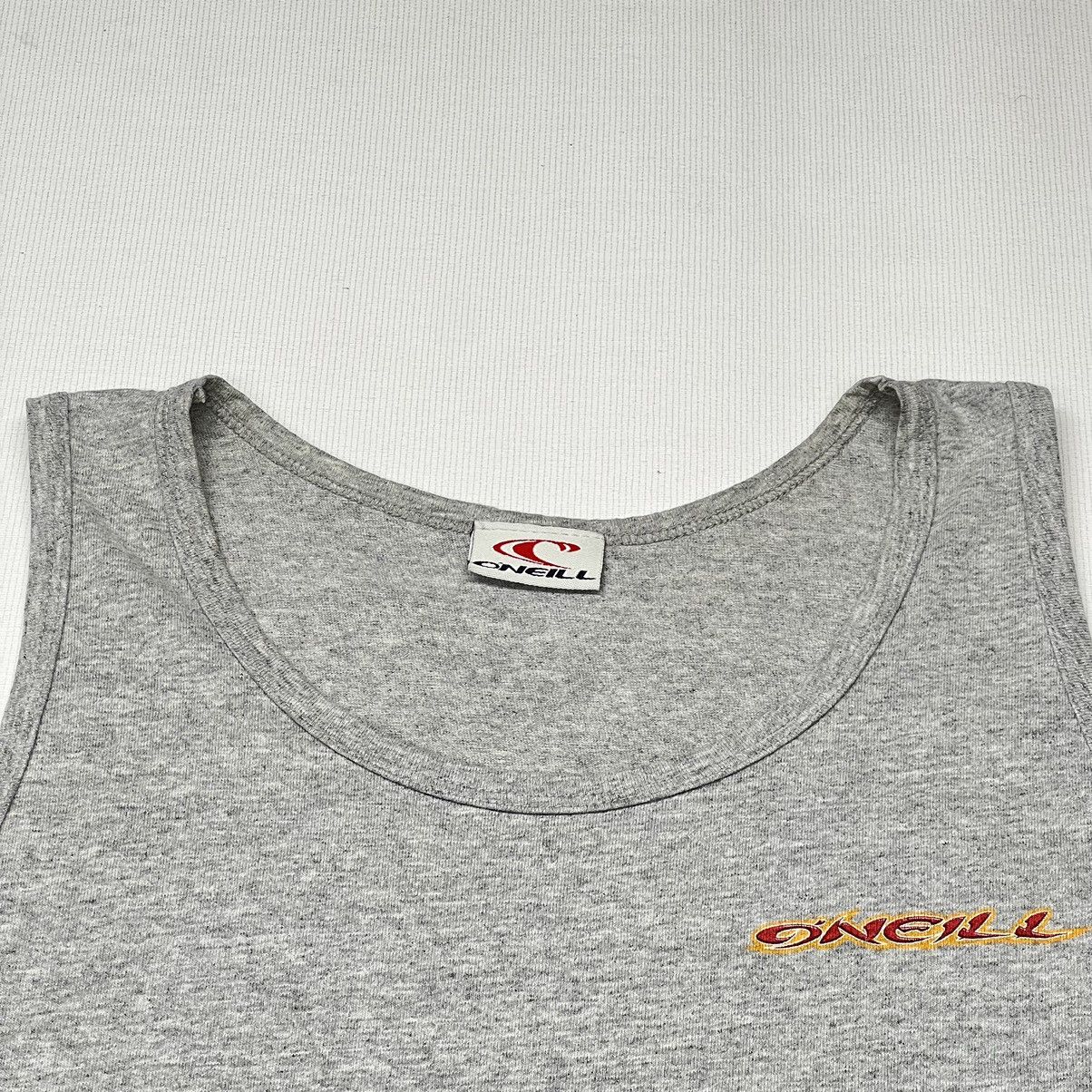 O'Neill × Vintage O’Neill Tee Shirt Grey Sleeveless Dragon Graphic Y2K Size US XL / EU 56 / 4 - 9 Thumbnail