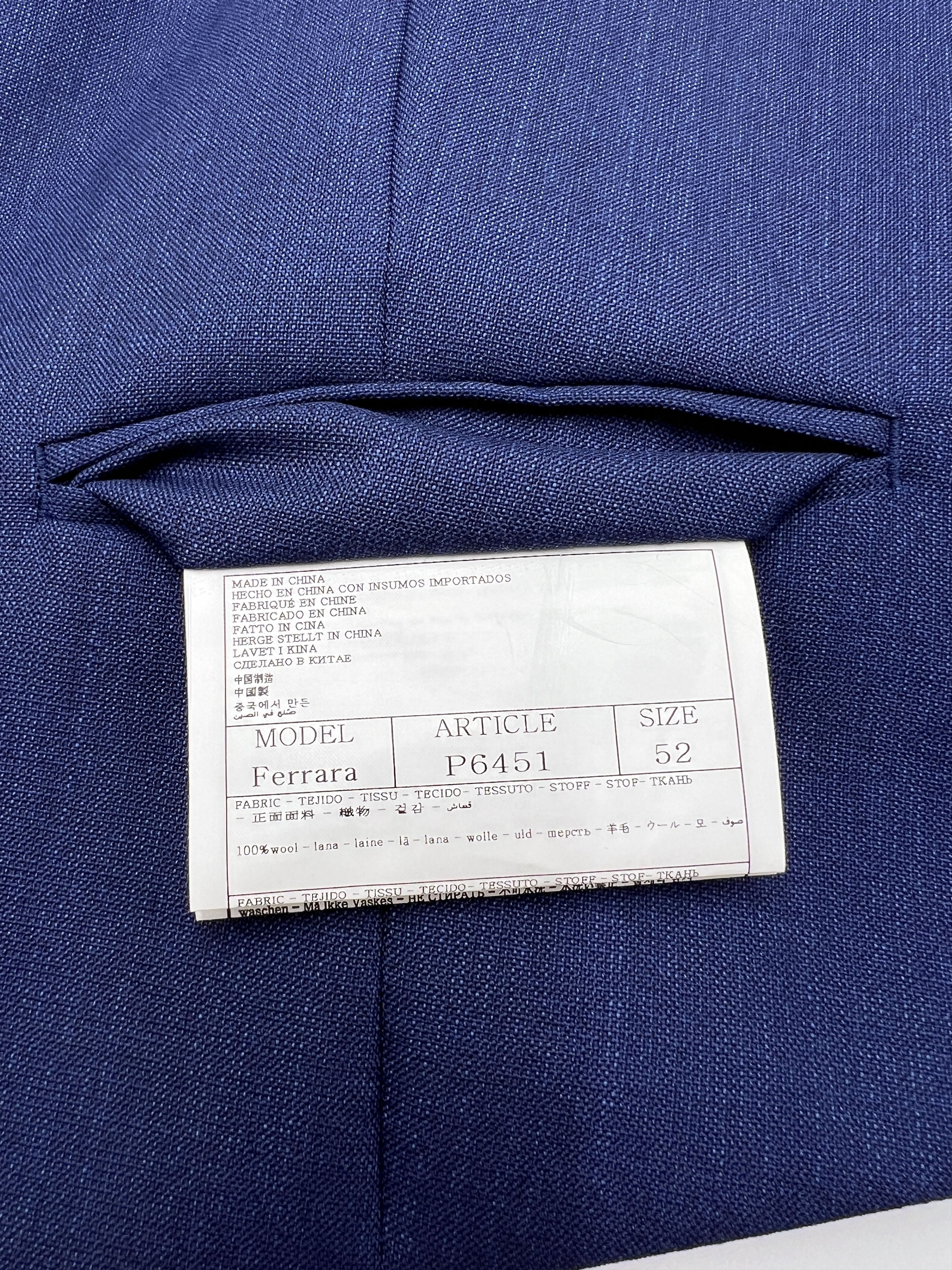 Suitsupply Lazio Wool Formal Blazer Waistcoat Suit EU:52; UK/US:42S Size 42S - 14 Thumbnail