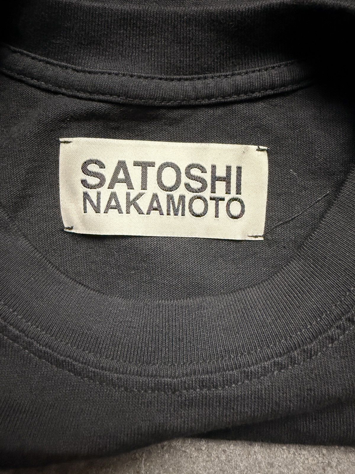 Satoshi Nakamoto Satoshi Nakamoto Tech Giants T-Shirt Black Size US M / EU 48-50 / 2 - 3 Thumbnail