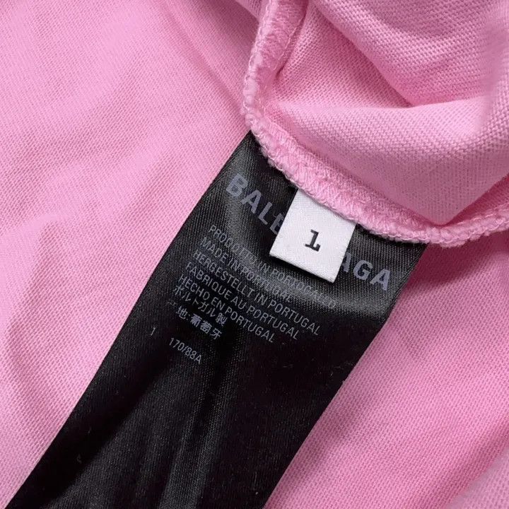 Balenciaga Balenciaga Logo Print Short Sleeve T-Shirt 0079-2507 Size US S / EU 44-46 / 1 - 5 Thumbnail