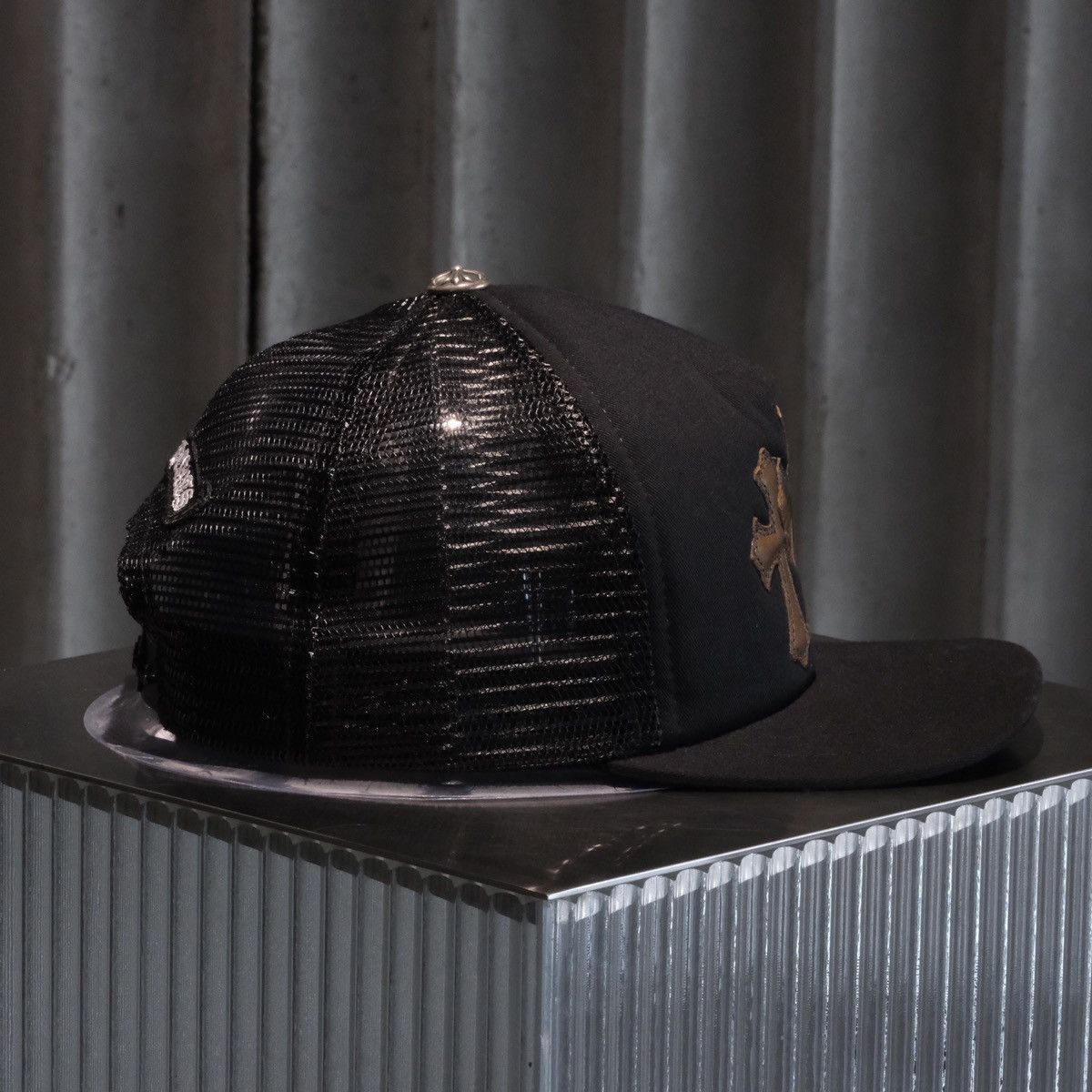 Chrome Hearts CHROME HEARTS TRUCKER CAP - CEMETERY PATCHWORK Size ONE SIZE - 4 Thumbnail