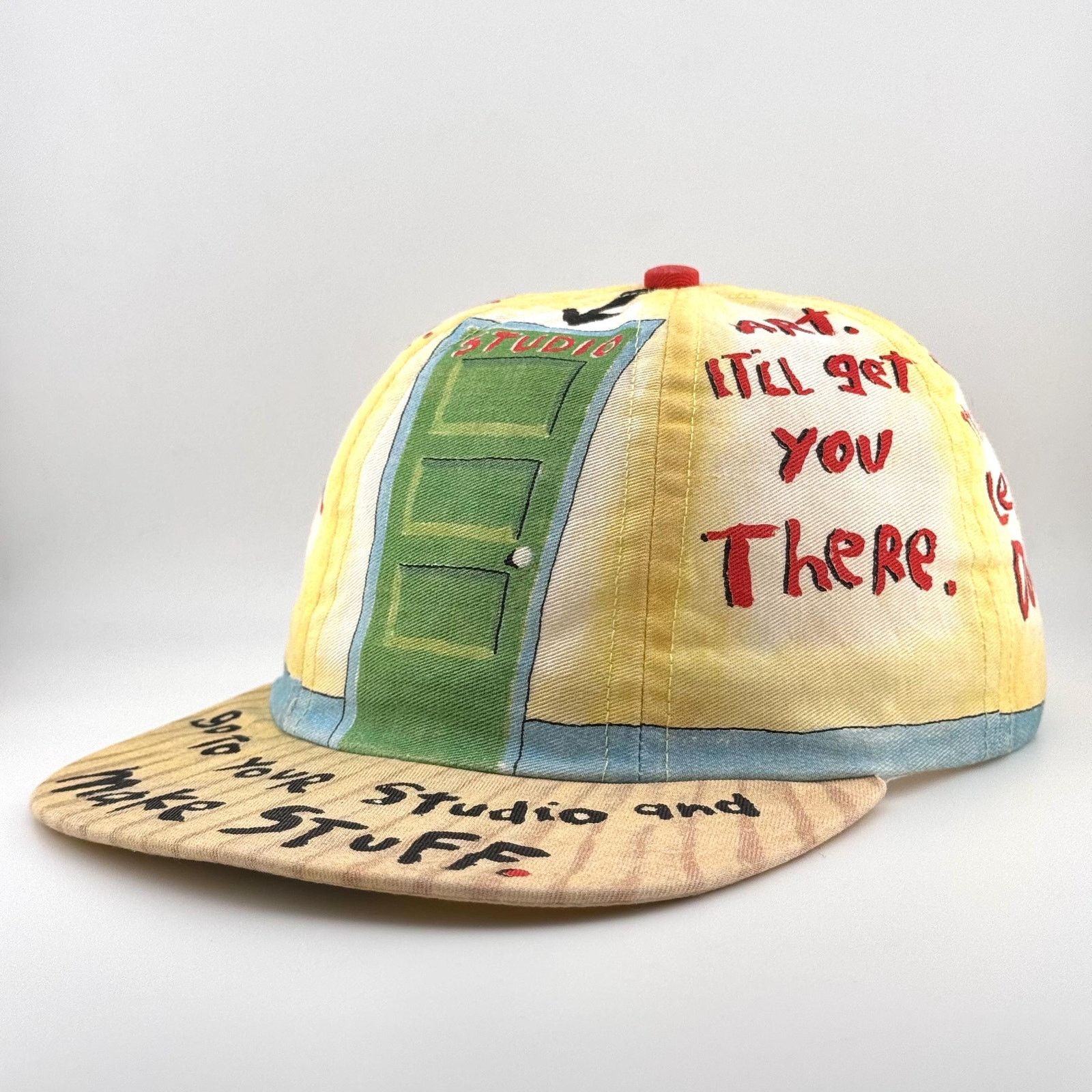 Vintage VTGG 90s Fred Babb Cap Go To Your Studio Hat Made in USA Size ONE SIZE - 4 Thumbnail