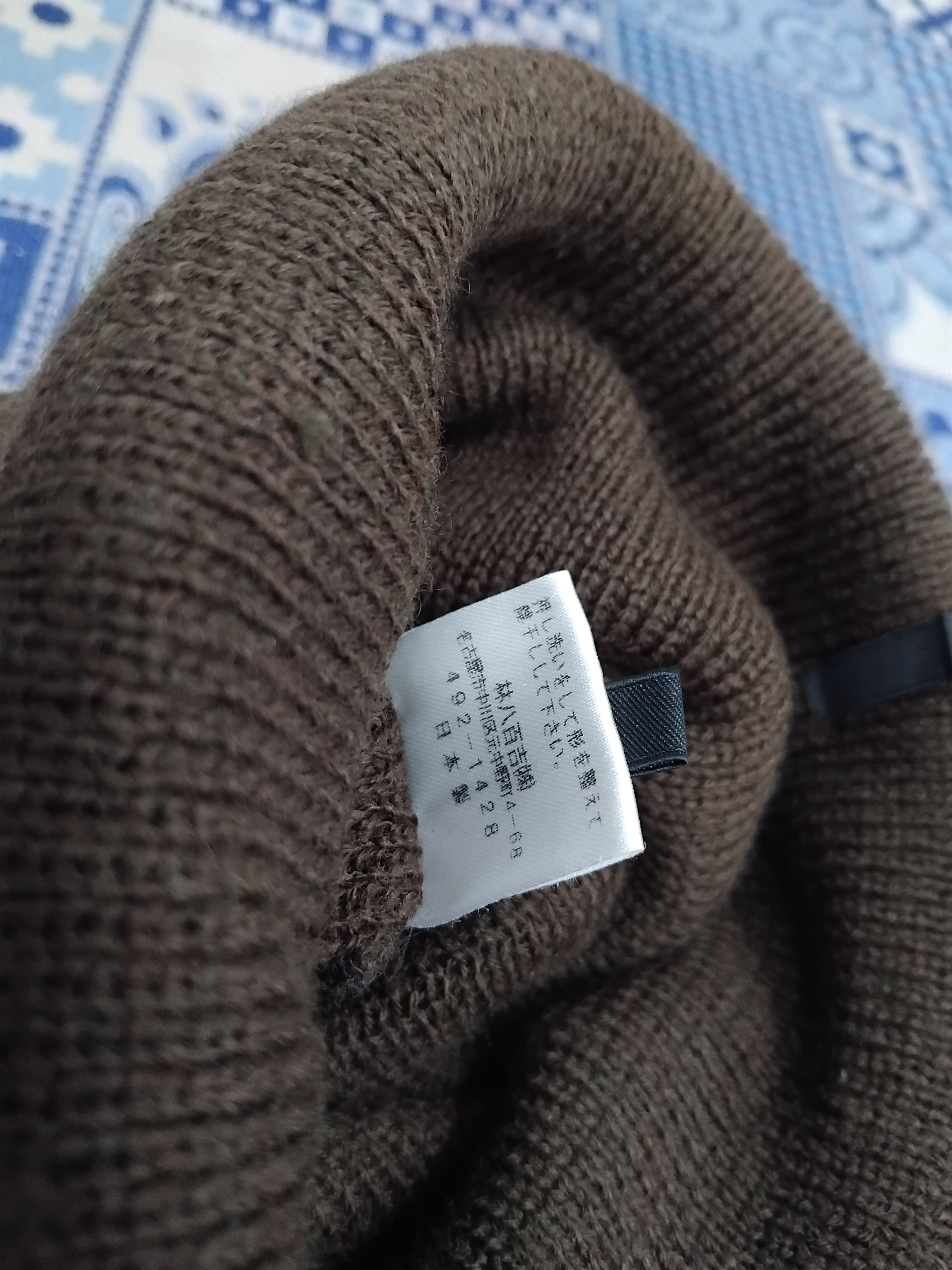 Renoma Renoma Paris chocolate colour beanie hat Size ONE SIZE - 2 Thumbnail
