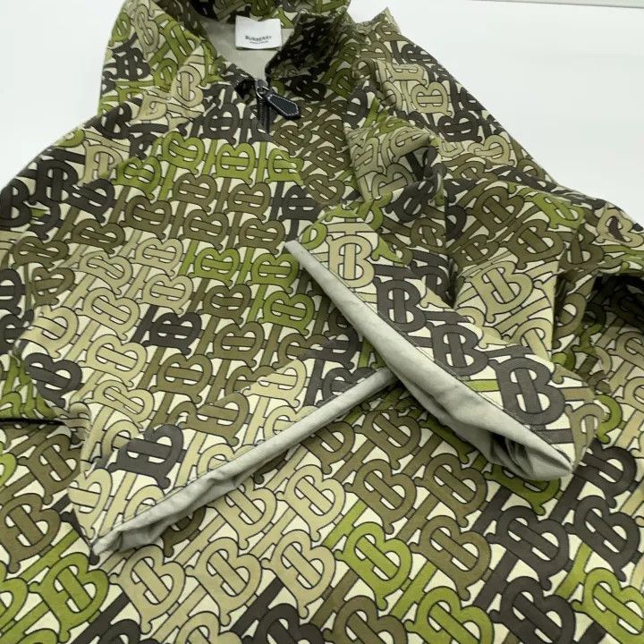Burberry Burberry Burberry Printed Zip Polo Short Sleeve Shirt-2507 Size US M / EU 48-50 / 2 - 8 Thumbnail