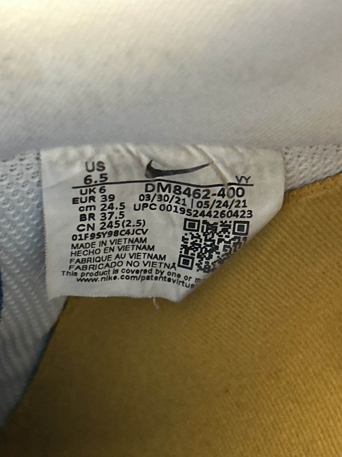 Nike × Undefeated Nike air force 1 undefeated Size US 6.5 / EU 39-40 - 6 Thumbnail