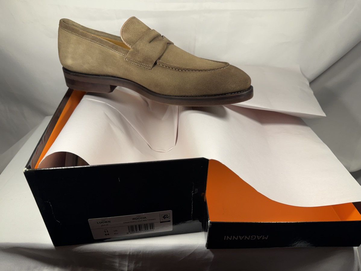 Magnanni Lucien Penny Loafer Size US 11 / EU 44 - 2 Thumbnail