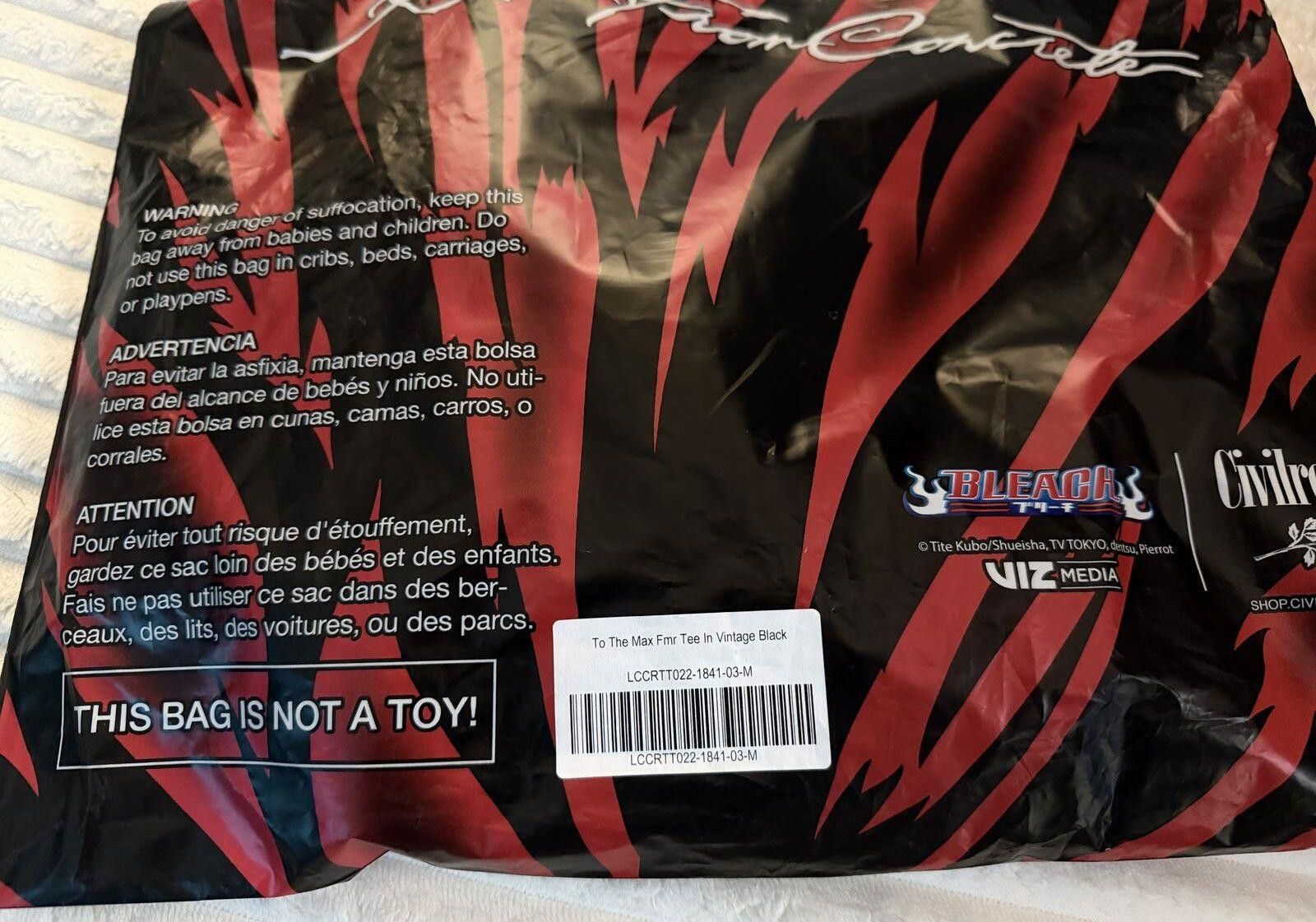 Civil Regime Civil Regime x Bleach To The Max Size Medium Oversized Size US M / EU 48-50 / 2 - 3 Thumbnail