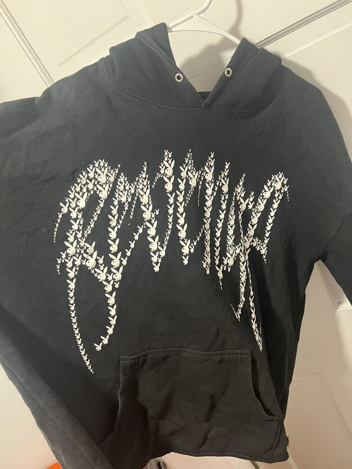 Playboy × Revenge Revenge x Playboy black logo hoodie Size US XL / EU 56 / 4 - 1 Thumbnail