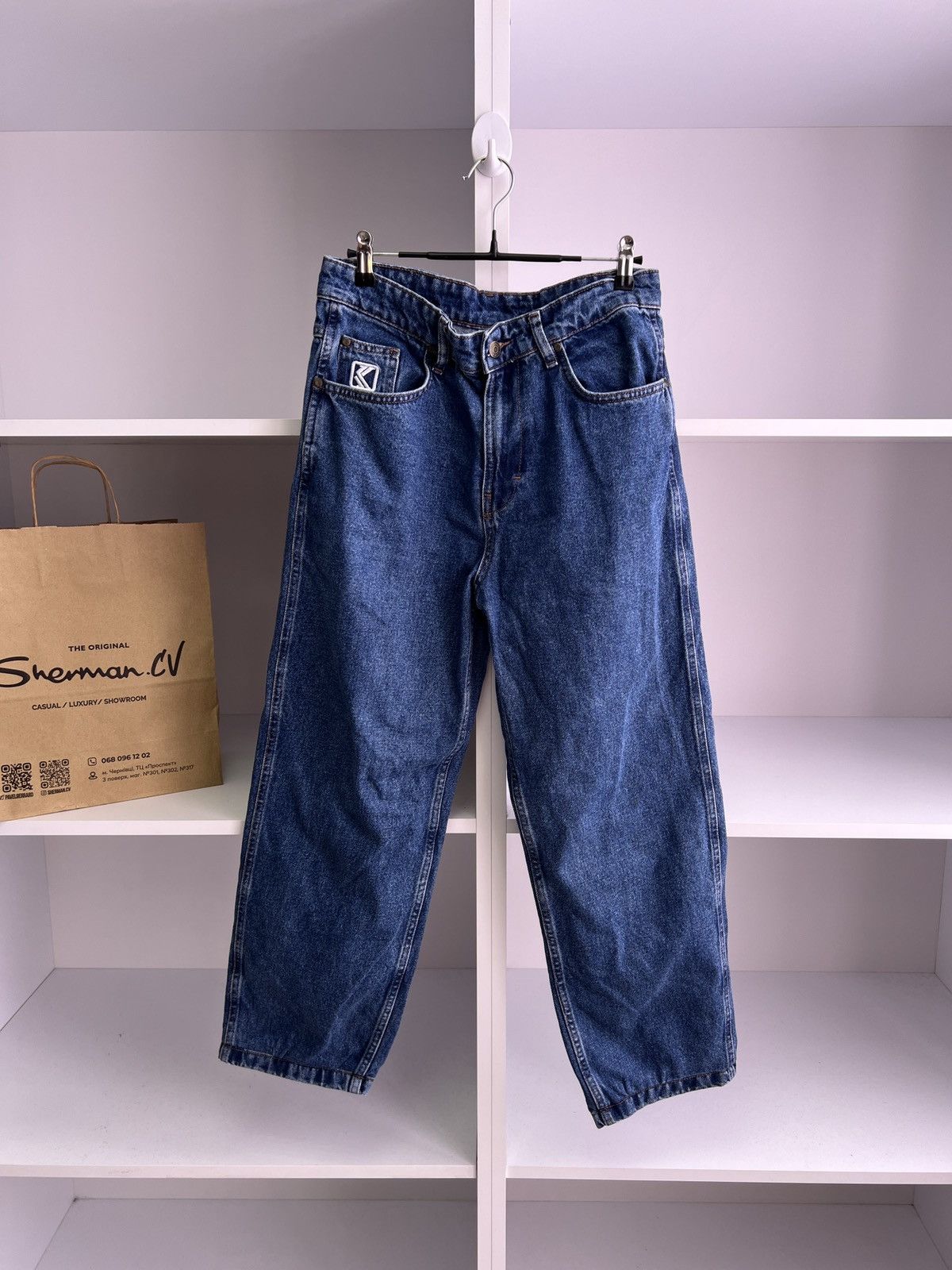 Karl Kani × Vintage Vintage Karl Kani Rap Denim Pants Size US 27 - 5 Thumbnail