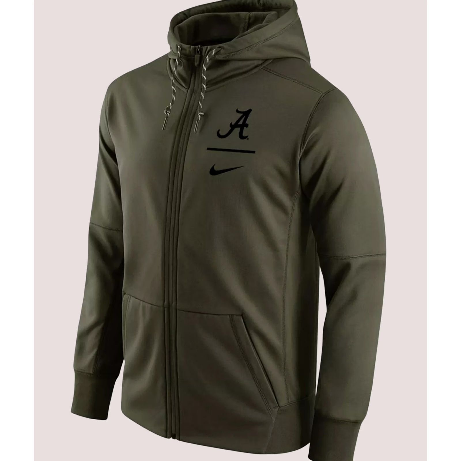 Nike VINTAGE Nike Womens Alabama Crimson Tide Hoodie Sweatshirt olive XL Size XL / US 12-14 / IT 48-50 - 1 Thumbnail