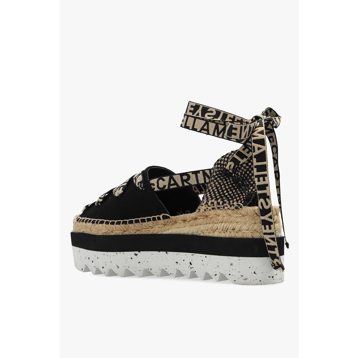 Stella McCartney STELLA MCCARTNEY 'Gaia' Black Platform Espadrilles New & Aut Size US 11 / IT 41 - 3 Thumbnail