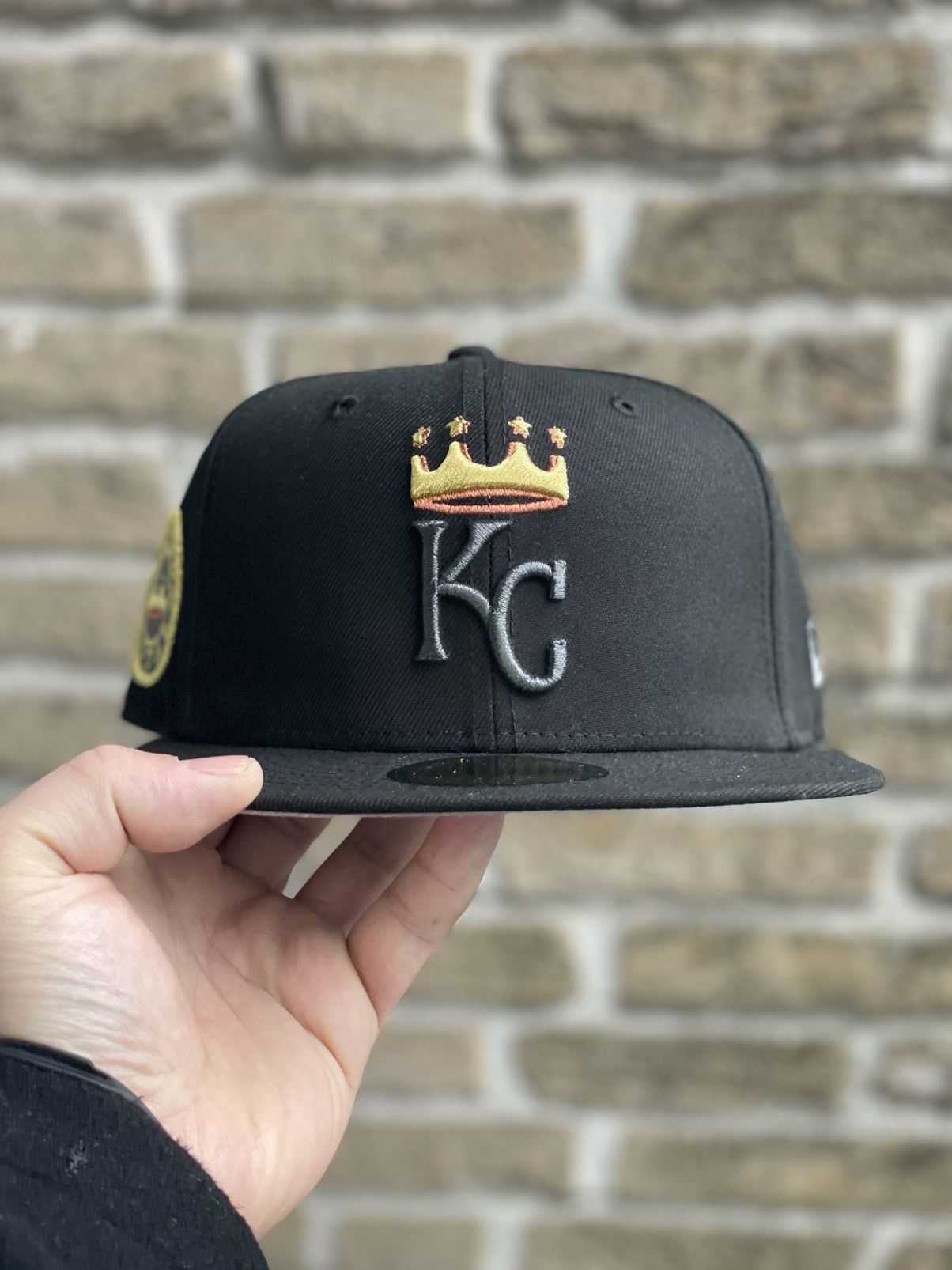 New Era × Topperz New Era 59fifty Kansas City Royals size 7 1/4 Size ONE SIZE - 2 Thumbnail