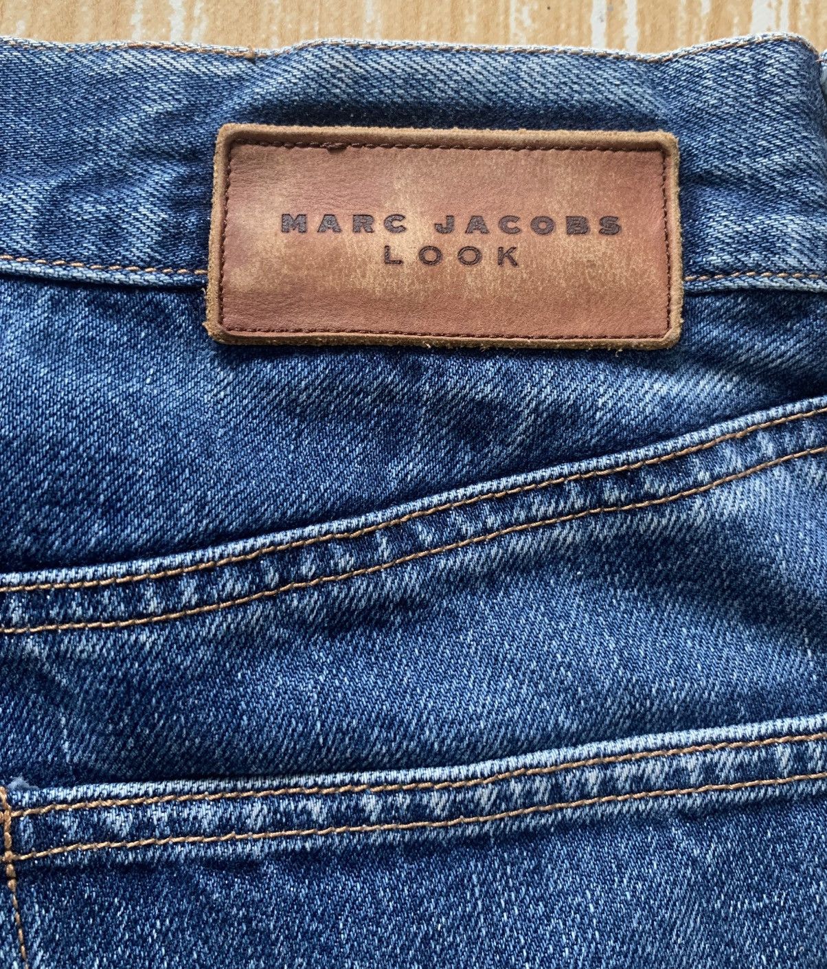 Vintage Marc Jacobs Look Selvedge Denim Pants Size US 27 - 21 Thumbnail