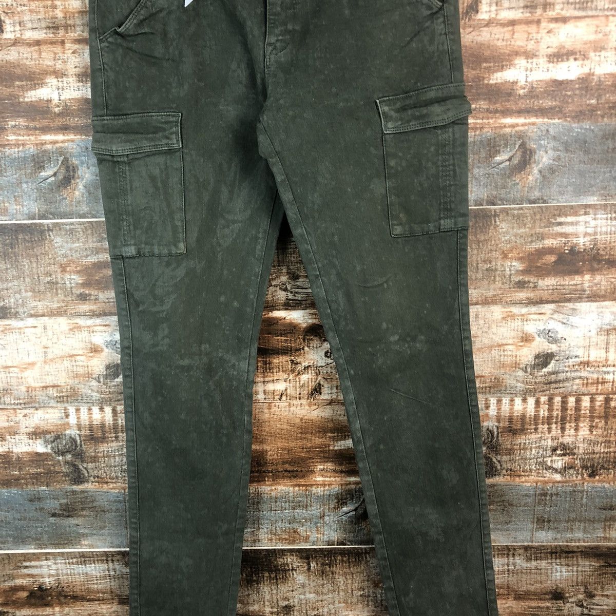 Uniqlo DL Uniqlo Green Cargo Multipocket Pants #C661 Size US 28 / EU 44 - 5 Thumbnail