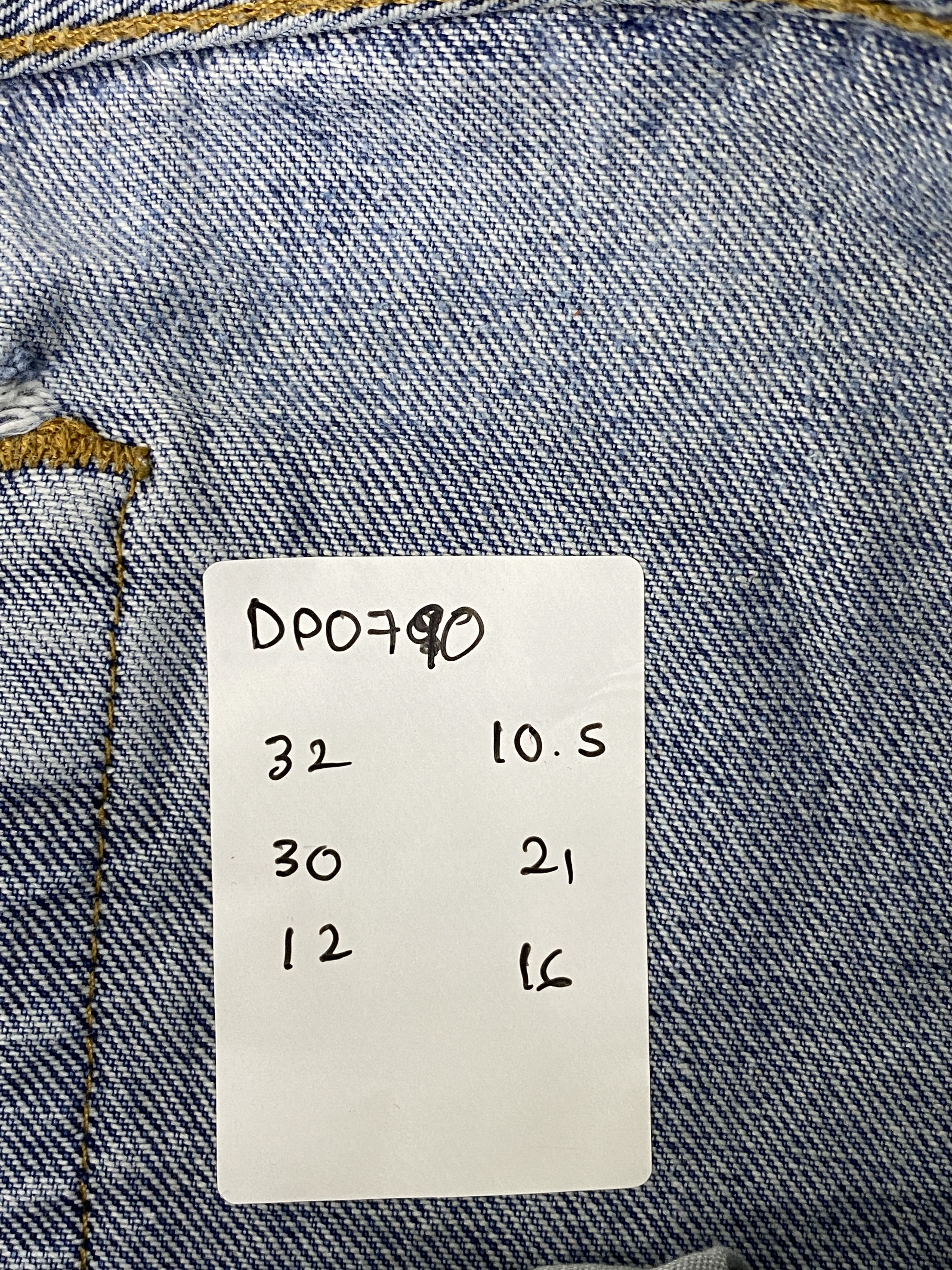 Levi's × Vintage Vintage 90s Levis Button Fly Denim Jeans Size US 32 / EU 48 - 15 Thumbnail