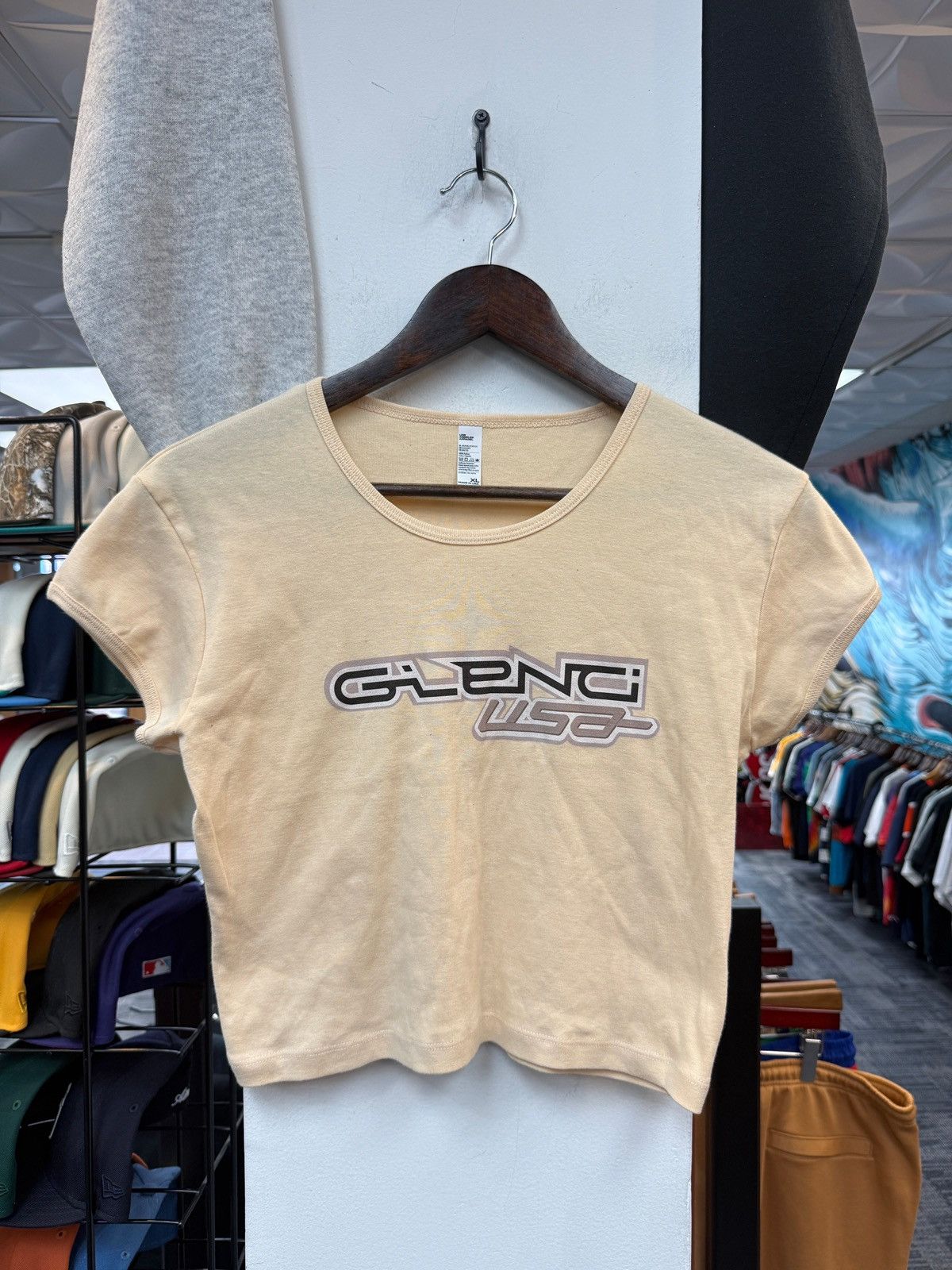 The GV Gallery GV G Lenci Cropped Tee Size XL / US 12-14 / IT 48-50 - 1 Thumbnail