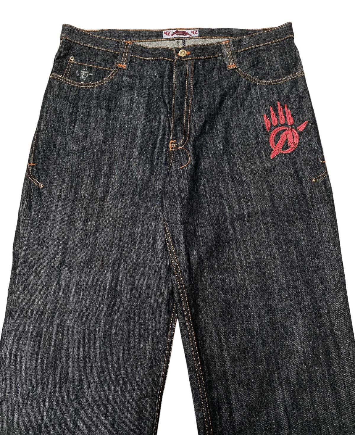 Japanese Brand × Vintage Vintage Japanese Brand Miskee Baggy Jeans 2000s Size US 43 - 3 Thumbnail