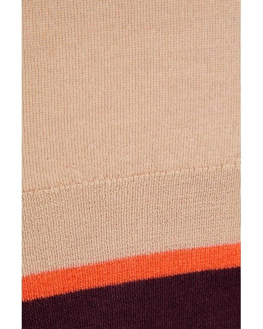 Marni oc11z0525 Wool And Silk Blend Jumper in Natural Size L / US 10 / IT 46 - 4 Thumbnail