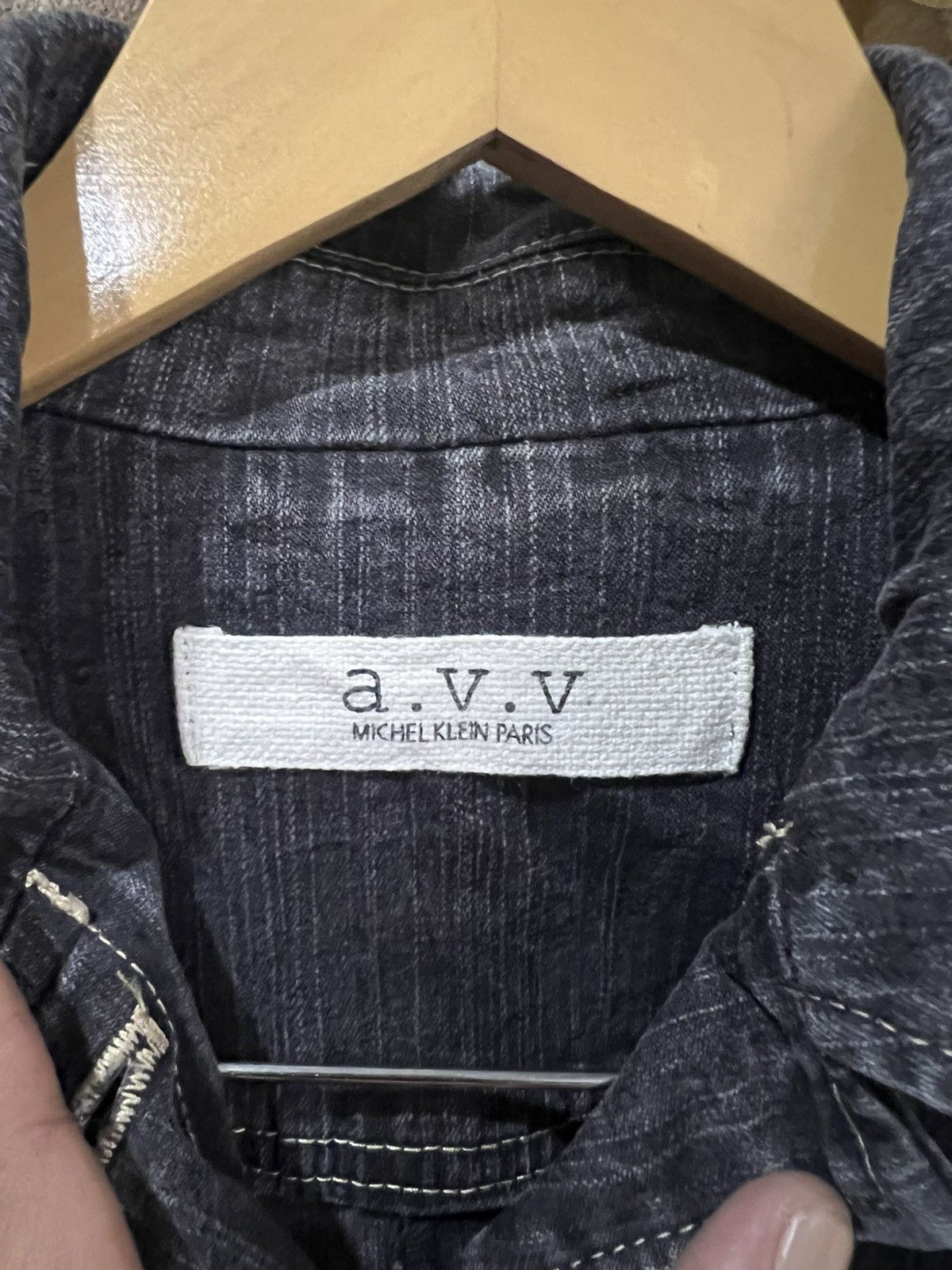 Michel Klein 🔥AVV Michel Klein Denim Jacket Size S / US 4 / IT 40 - 11 Thumbnail