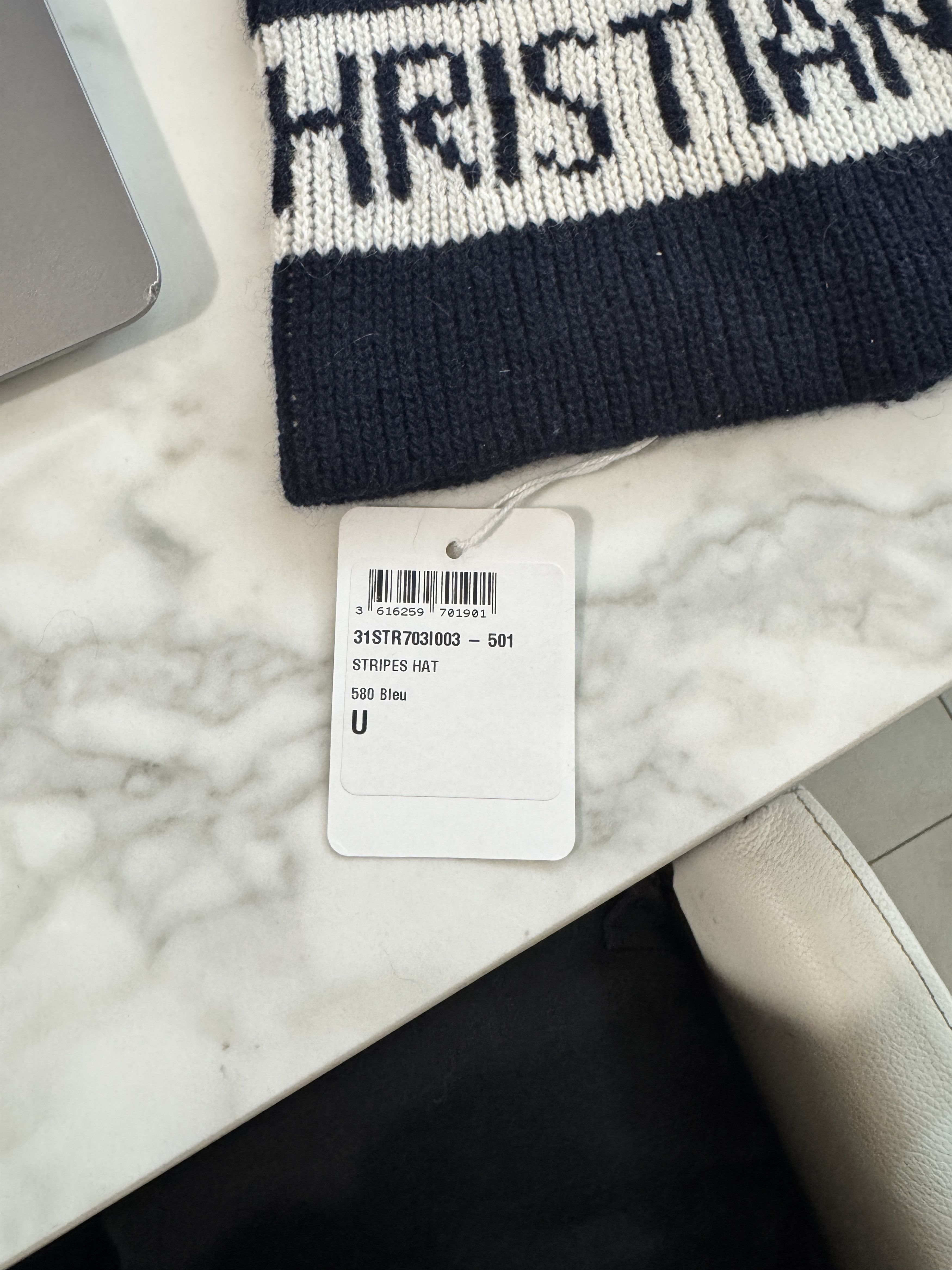 Dior STRIPE HAT Size ONE SIZE - 7 Thumbnail