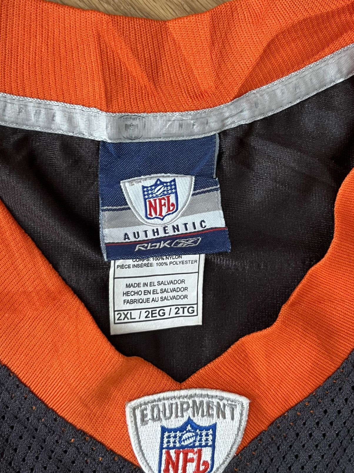 Reebok Vintage Rey Maualuga Cincinnati Bengals #58 Reebok Jersey Size US XXL / EU 58 / 5 - 3 Thumbnail