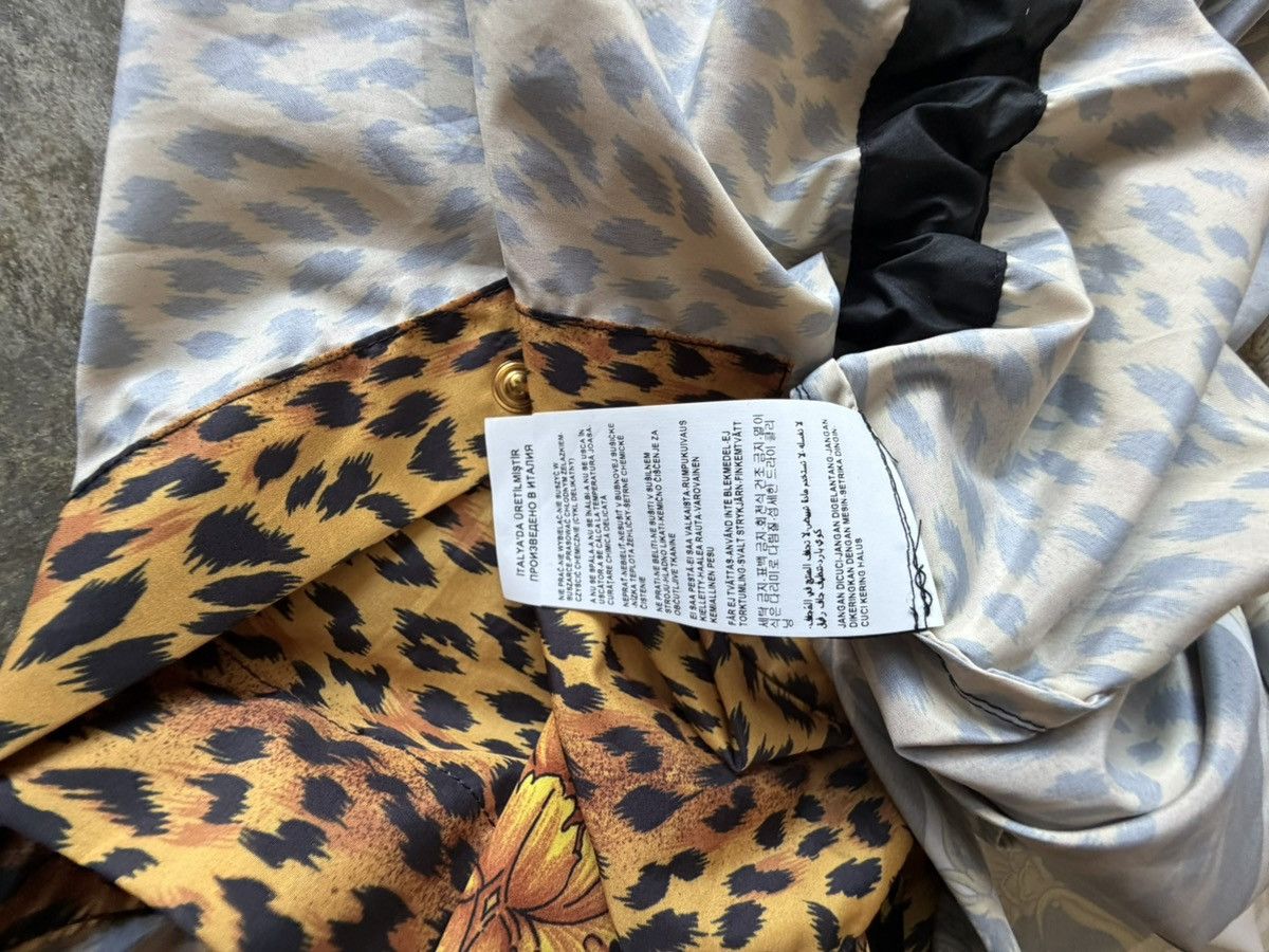 Versace Versace FW 2018 Leopard Baroque Print Hoodie Size US L / EU 52-54 / 3 - 14 Thumbnail