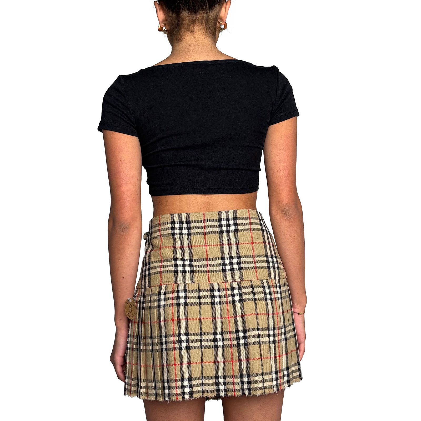 Burberry Check Mini Skirt Size 26" / US 2 / IT 38 - 4 Thumbnail