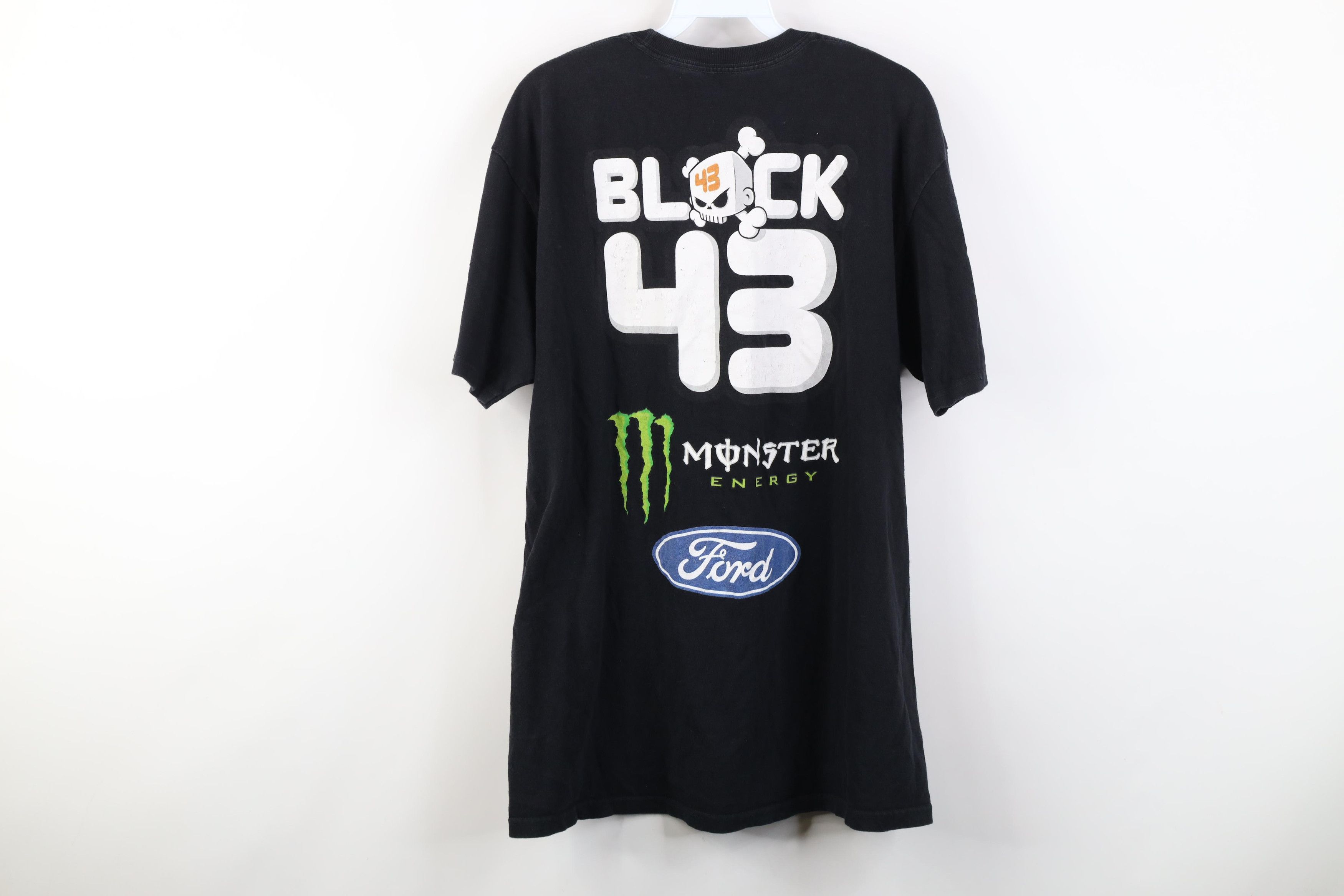 Vintage DC Shoes Monster Energy Drink Ken Block Car Racing T-Shirt Size US L / EU 52-54 / 3 - 13 Thumbnail
