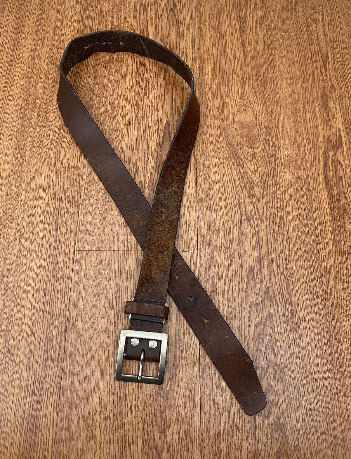 Vintage Vintage Genuine leather from italy belt Size ONE SIZE - 1 Thumbnail