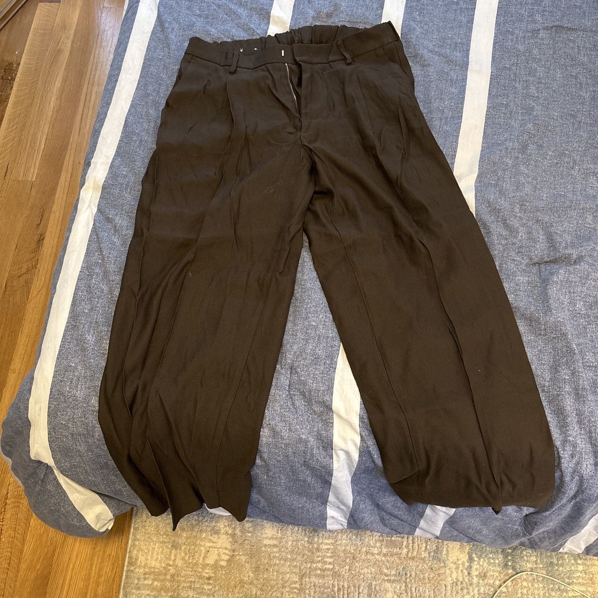 NN07 Kay 1808 NN07 Men’s pleated linen blend pant. Size US 36 / EU 52 - 1 Thumbnail